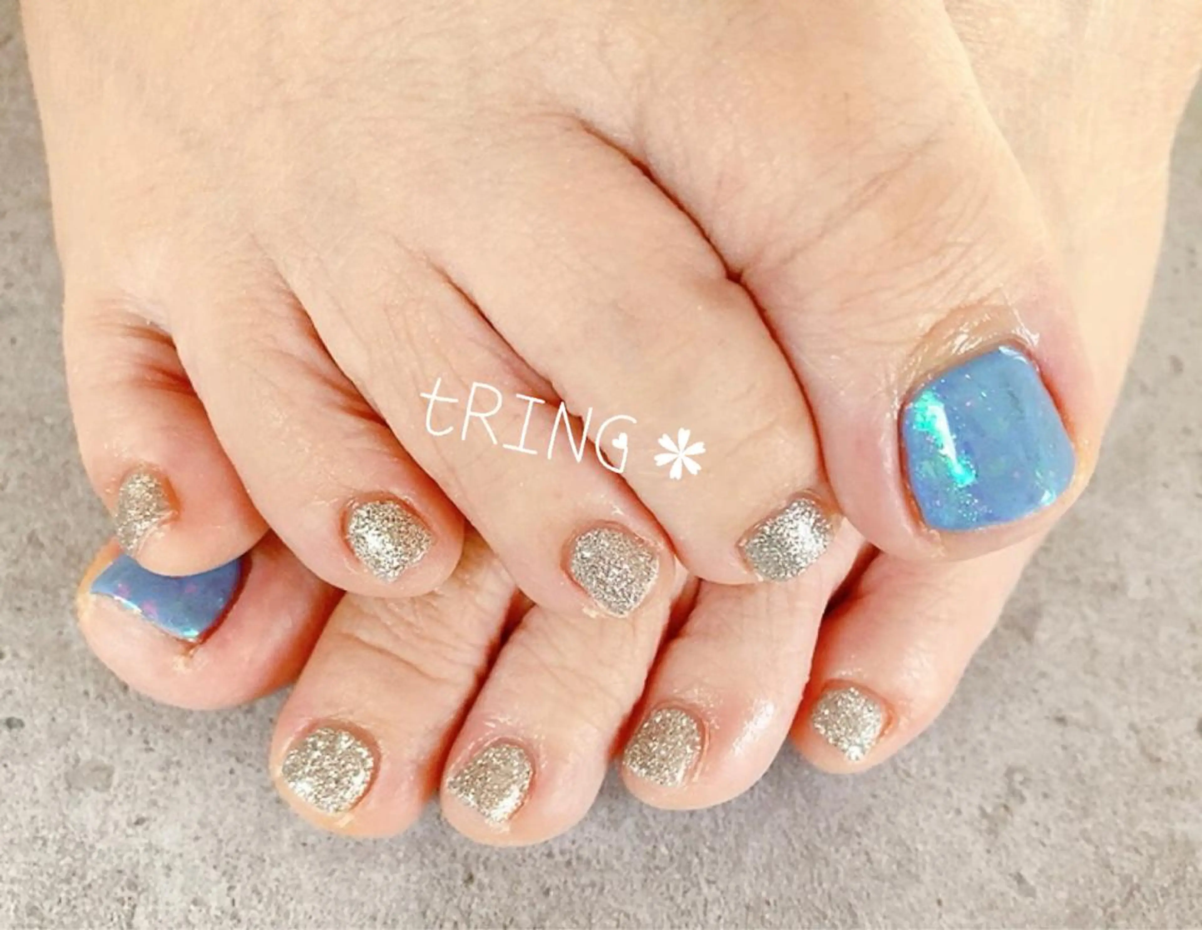 ネイル フットネイル tRING* しいの木台のネイルデザイン