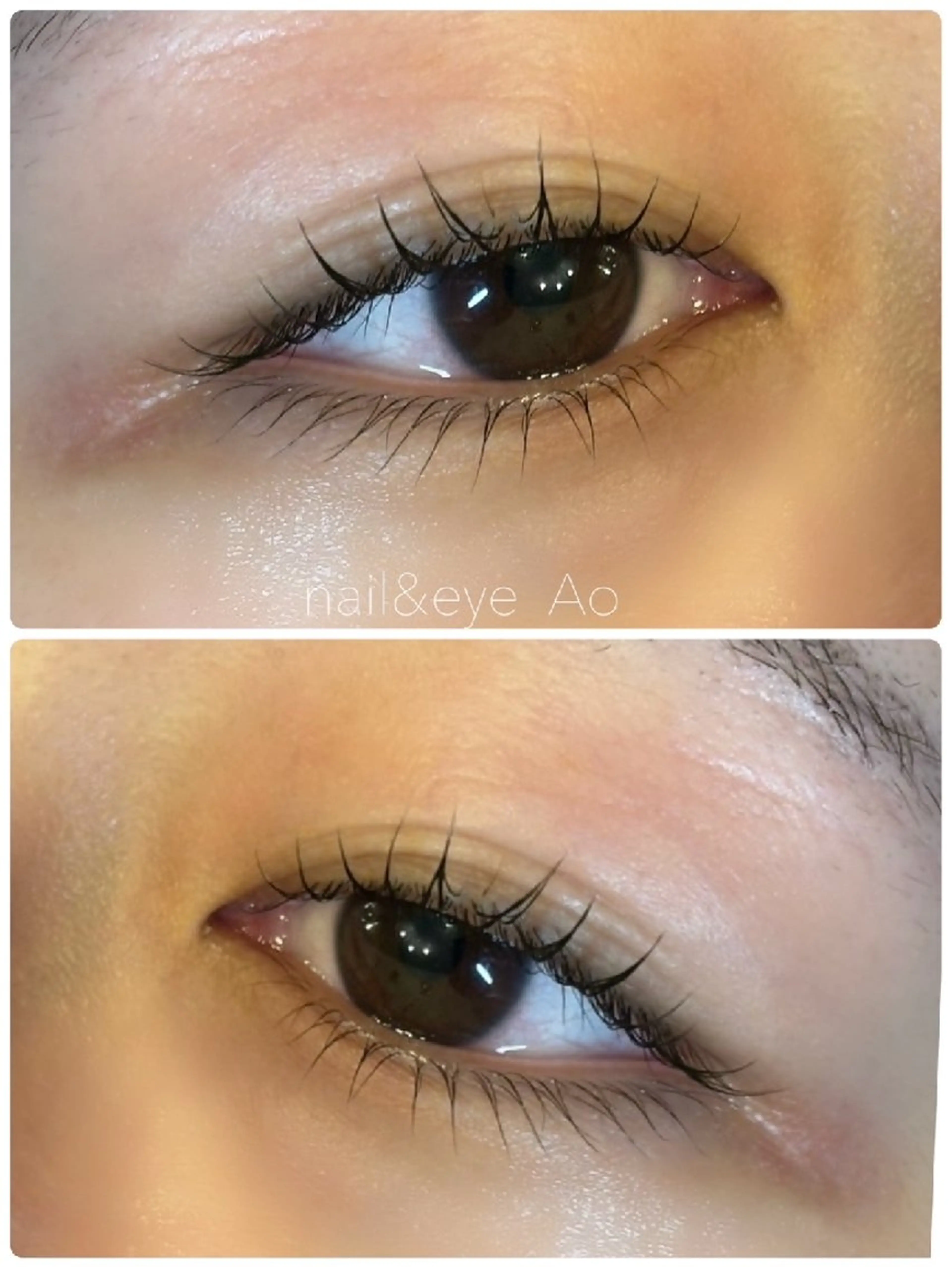 マツエク・マツパ マツパ Ao CHIE のマツエク・マツパデザイン