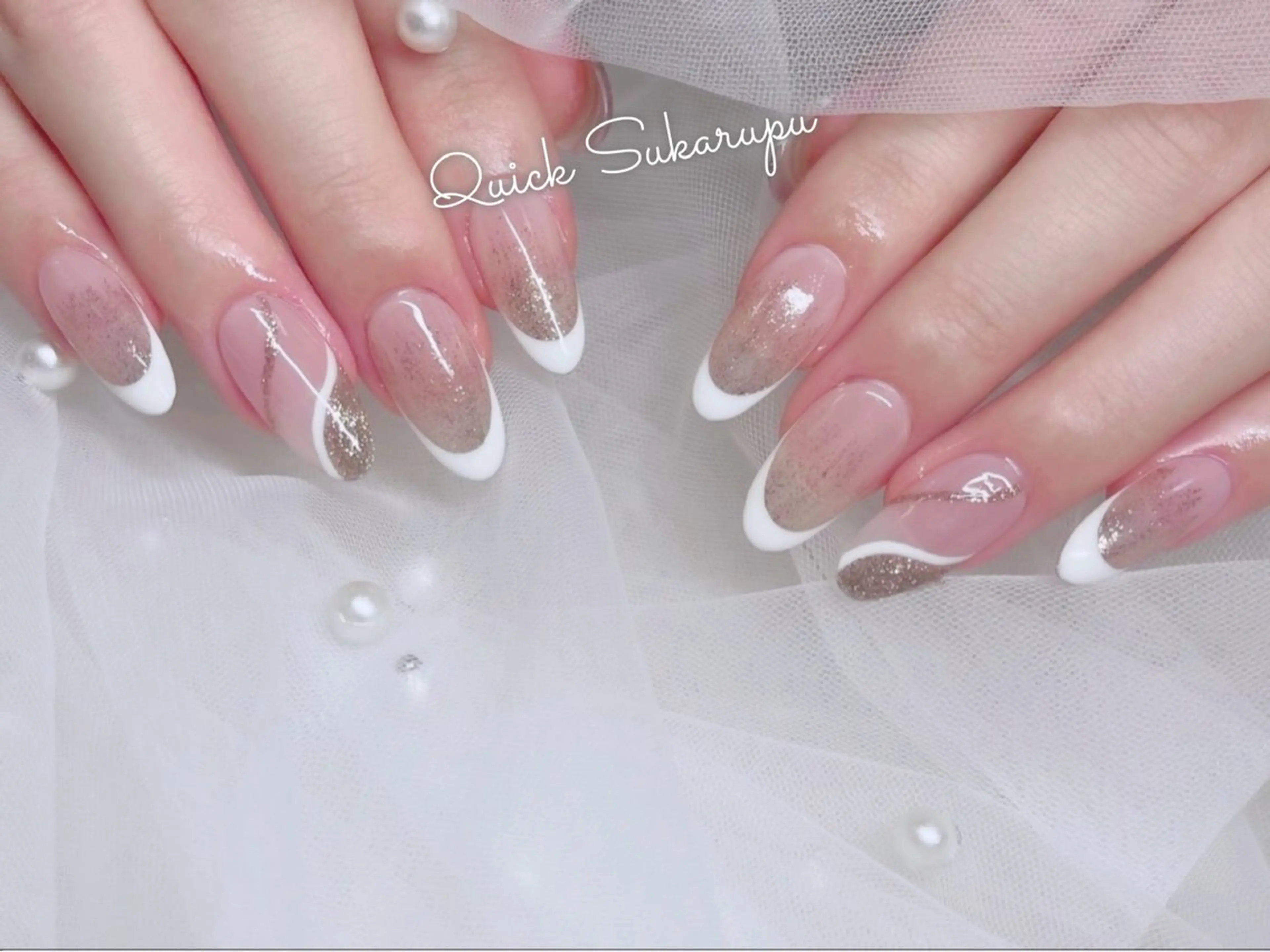 ネイル Quick Sukarupu 新宿店所属・澤田 あれのネイルデザイン