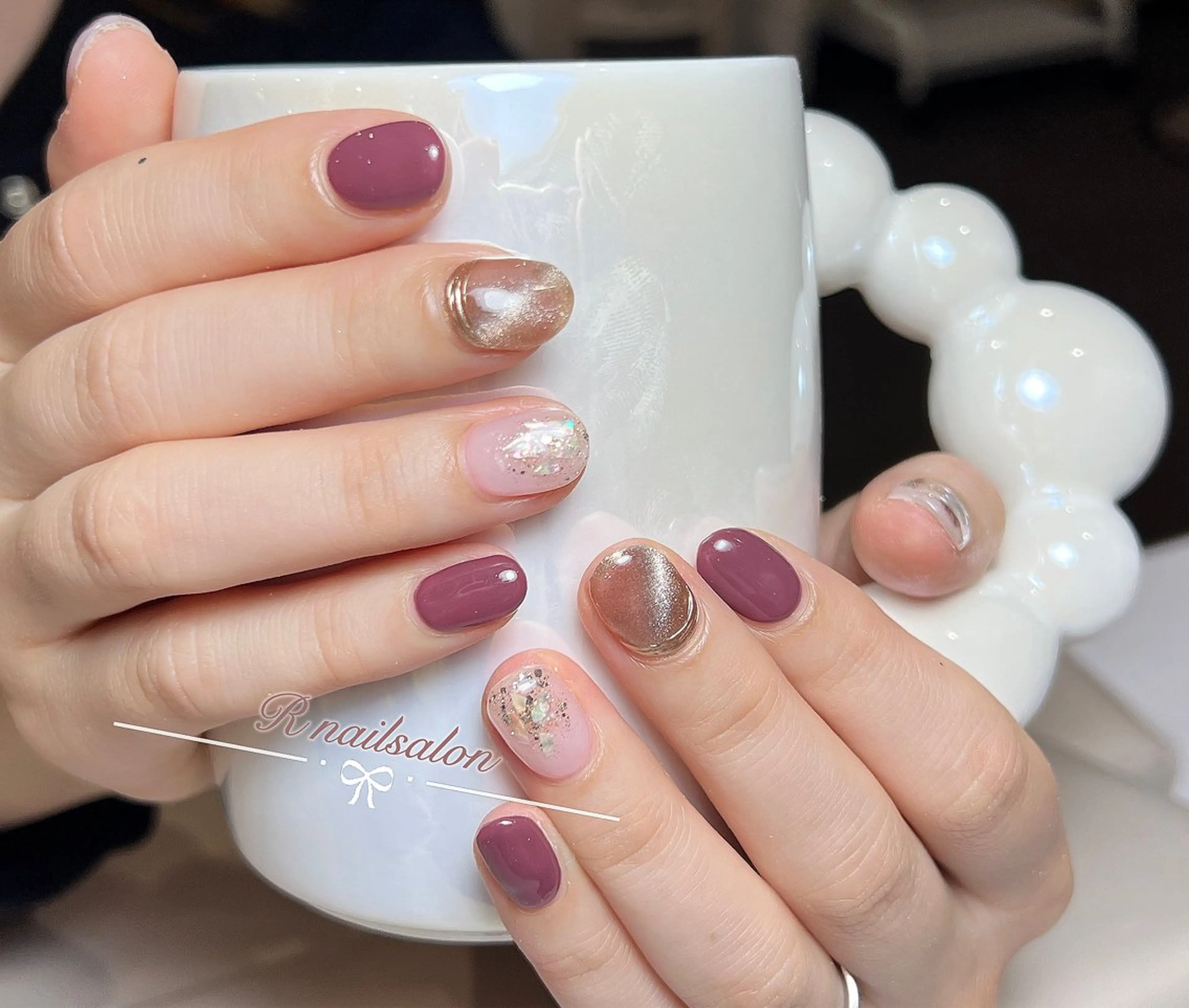 ショート R NAILSALONのネイルデザイン
