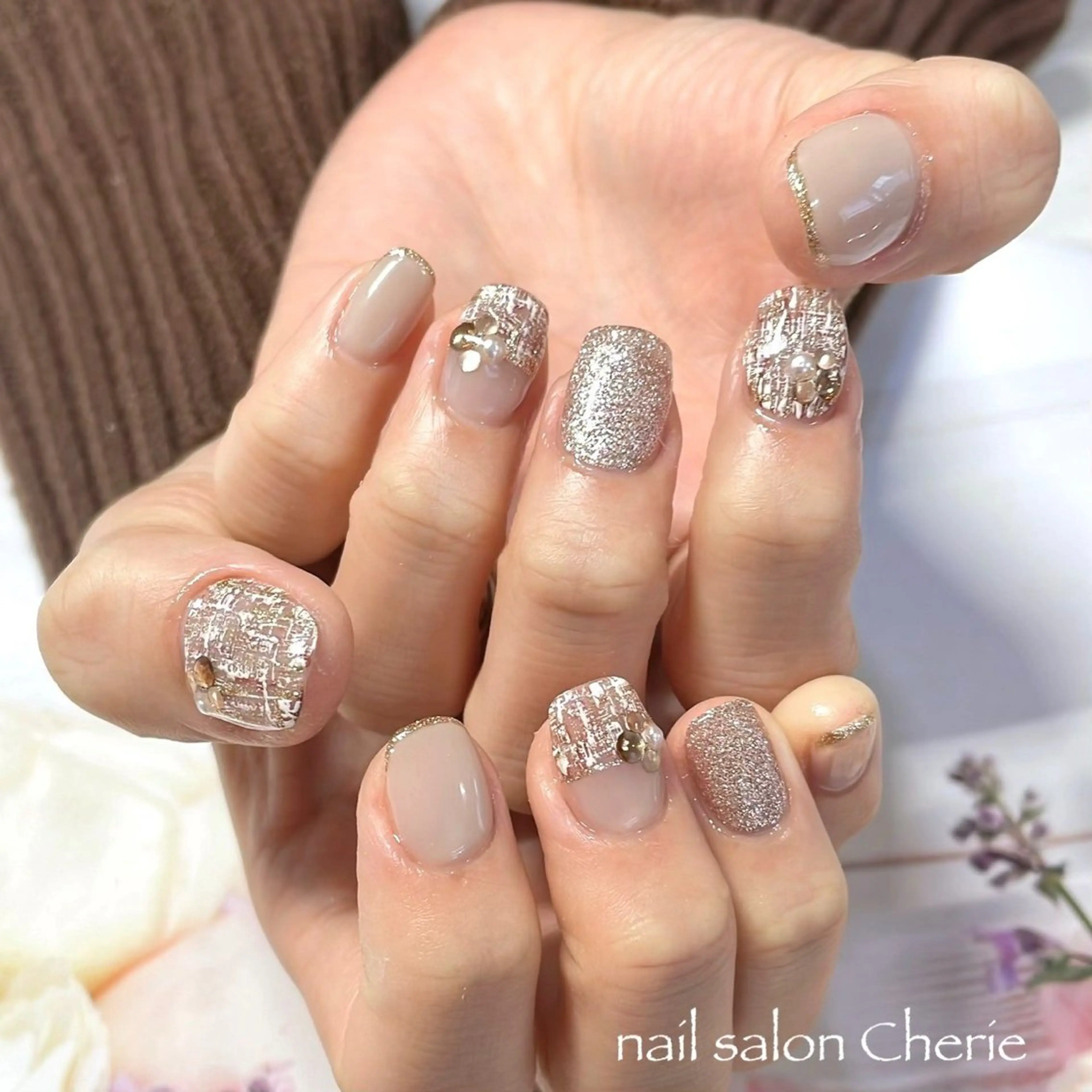 ネイル ハンドネイル nail salon Cherie ネイルサロン シェリー所属・nail salon Cherieのネイルデザイン