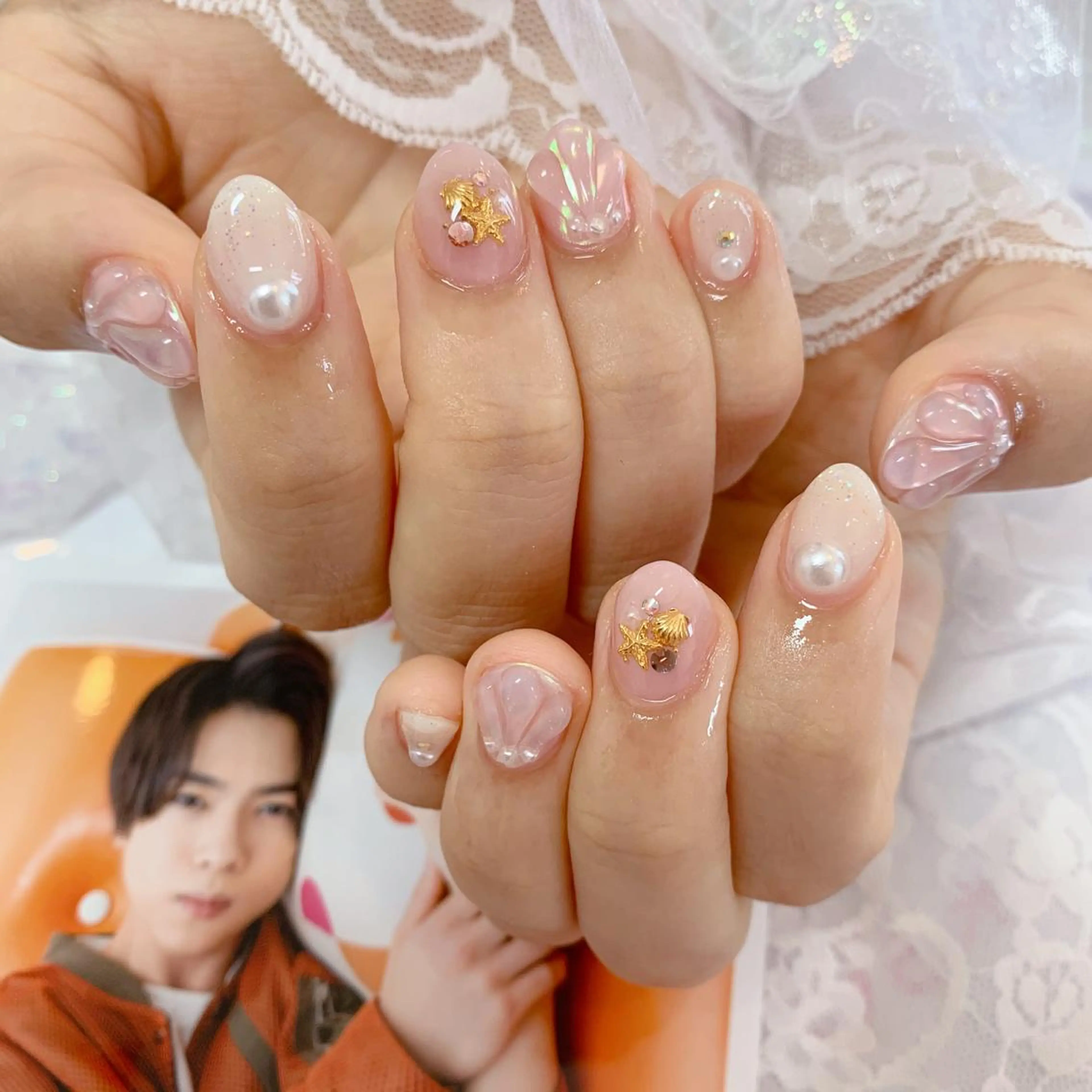 ネイル La neige* yuki 🥯🍑のネイルデザイン