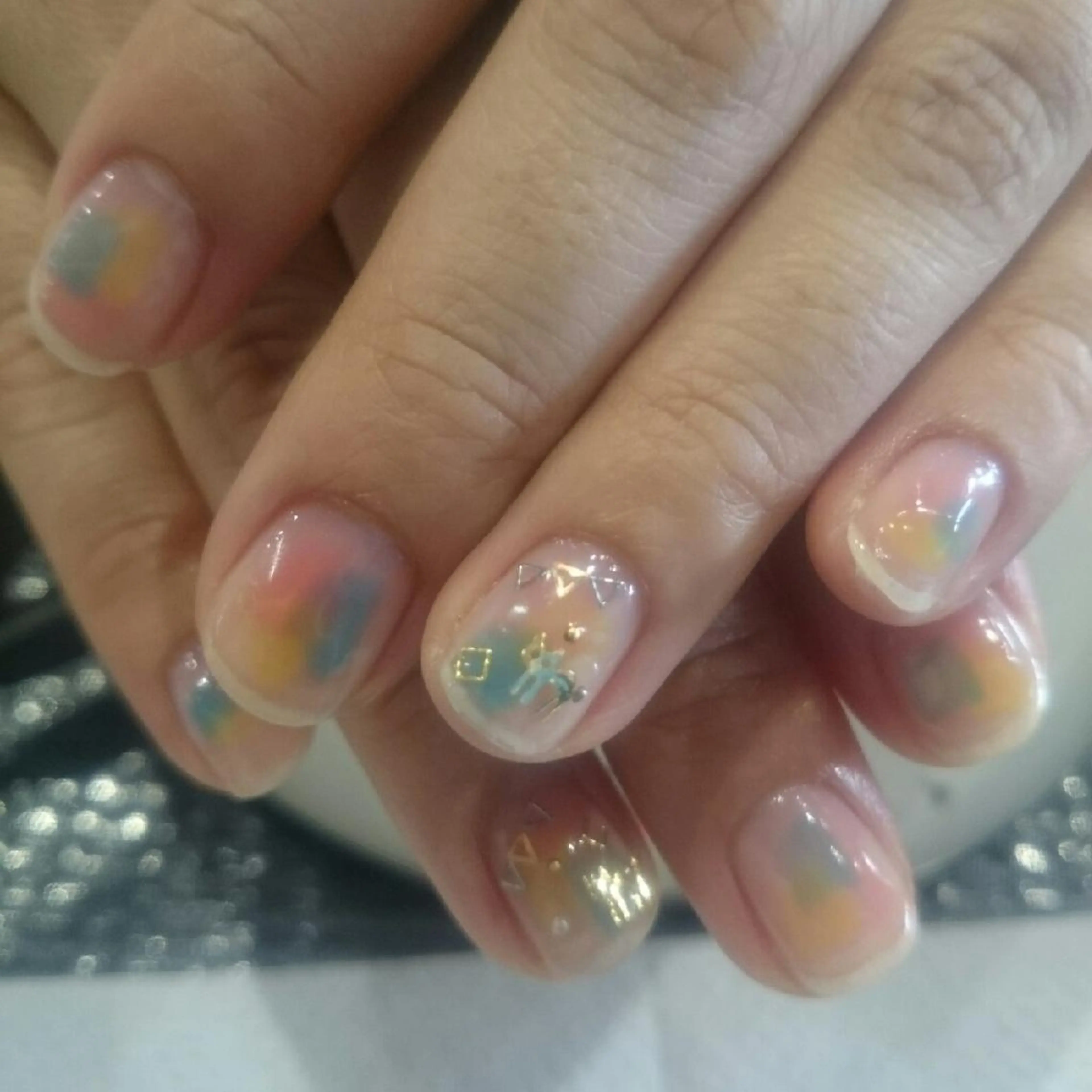 ネイル Hair salon Irie所属・與儀 知佳のネイルデザイン