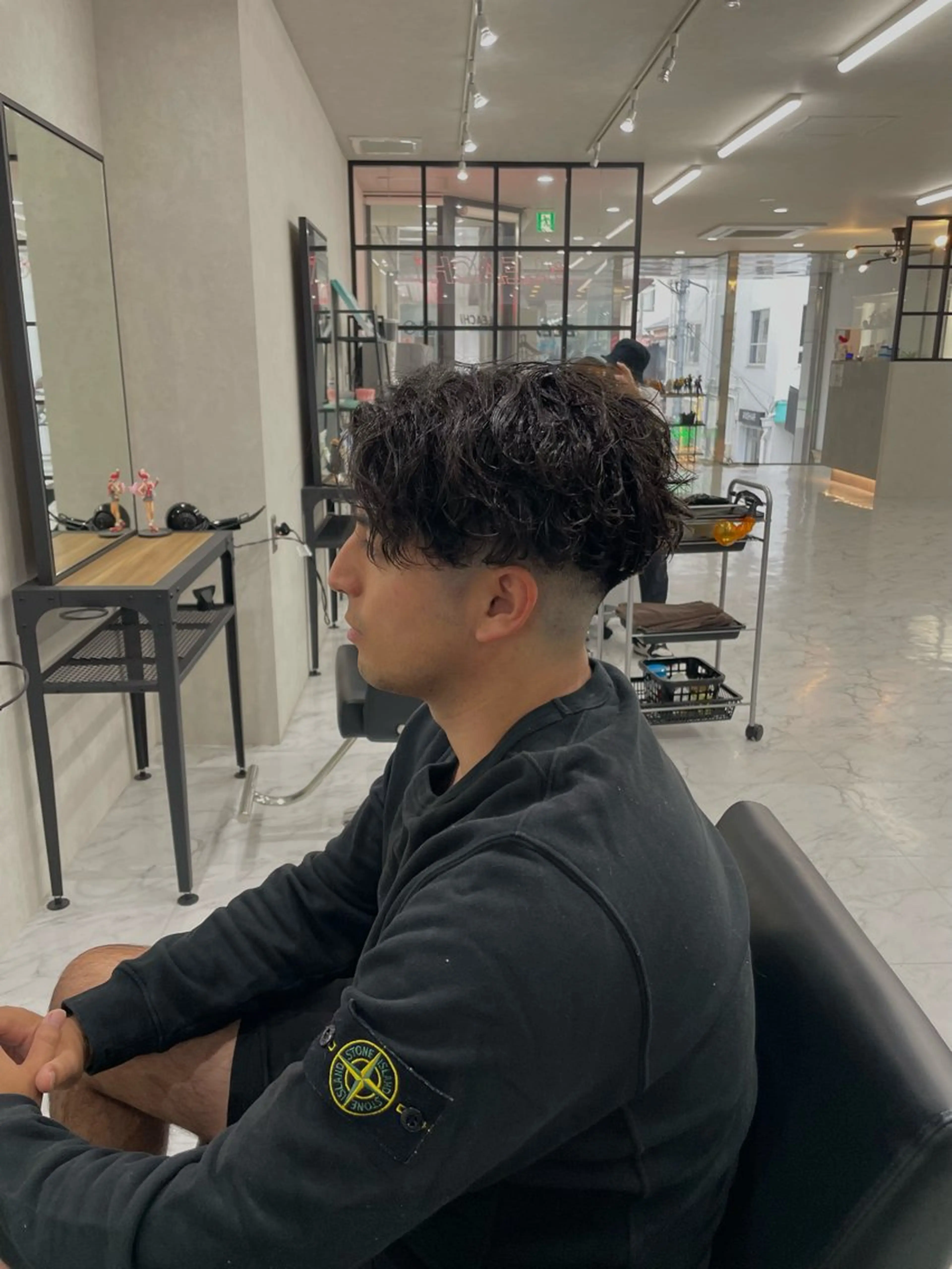 パーマ メンズ カット パーマ 木村 拓美のヘアスタイル