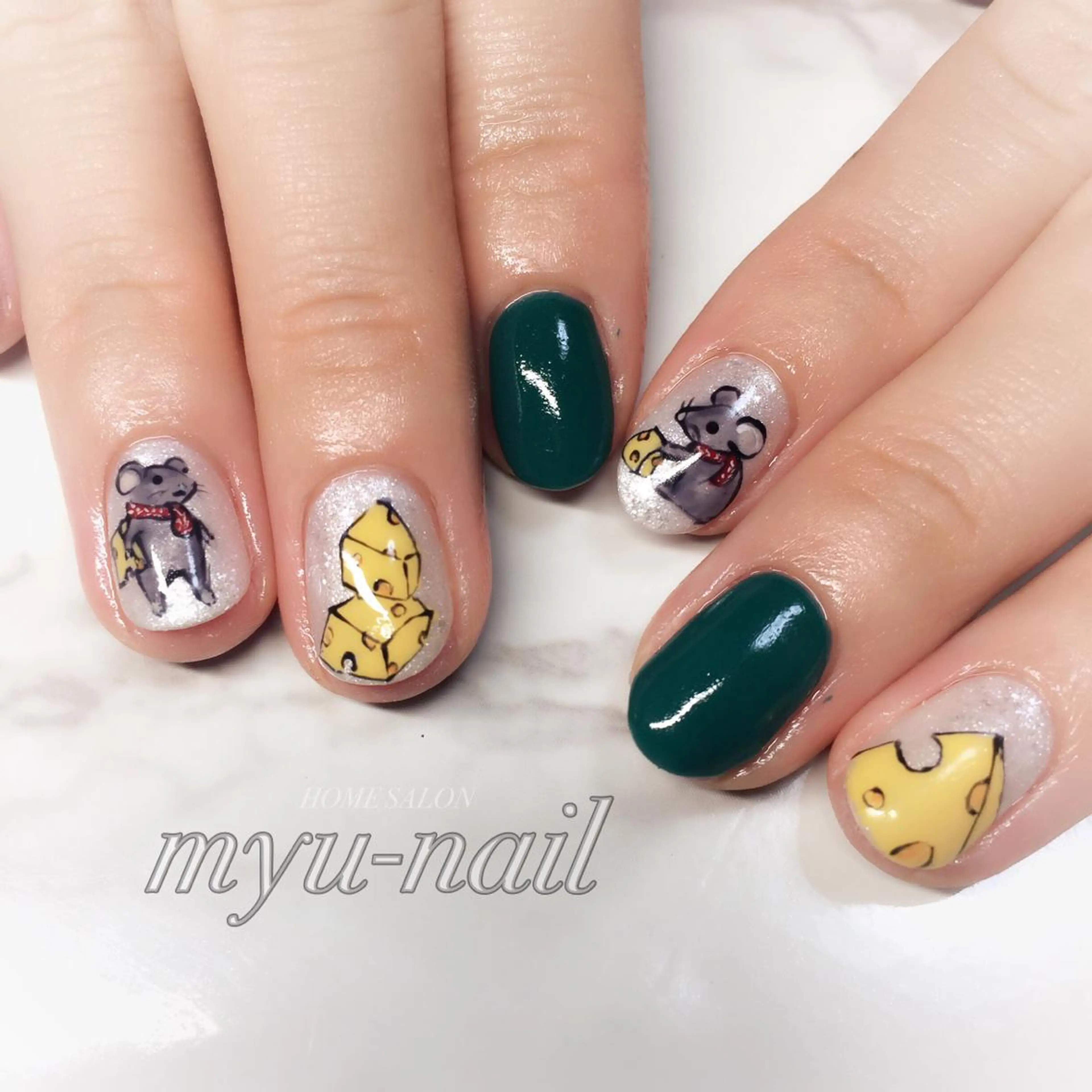 ネイル ホームサロン myu-nailのネイルデザイン