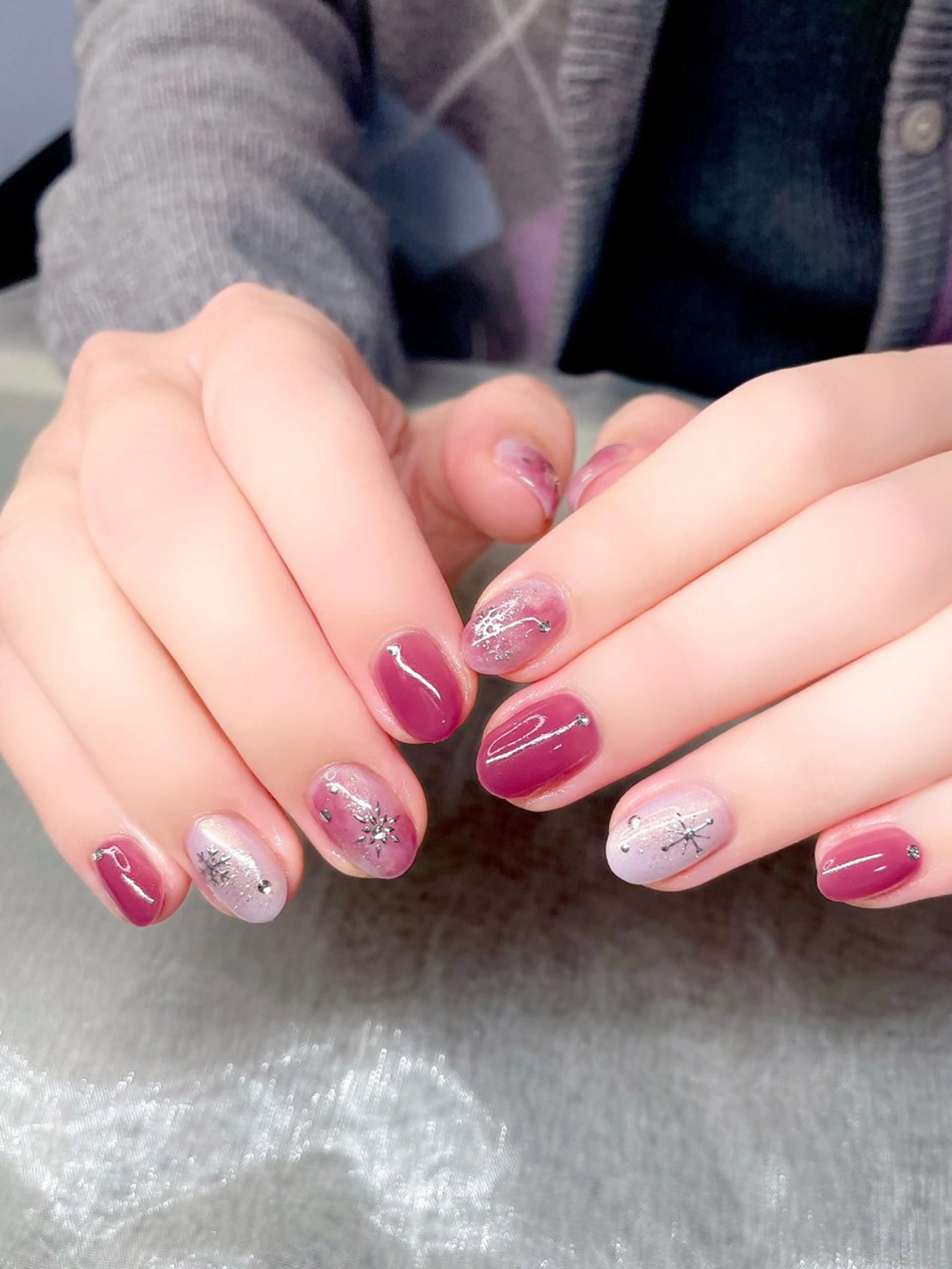 ネイル ストーンネイル ハンドネイル Nailist SUZU所属・Nailist suzuのネイルデザイン