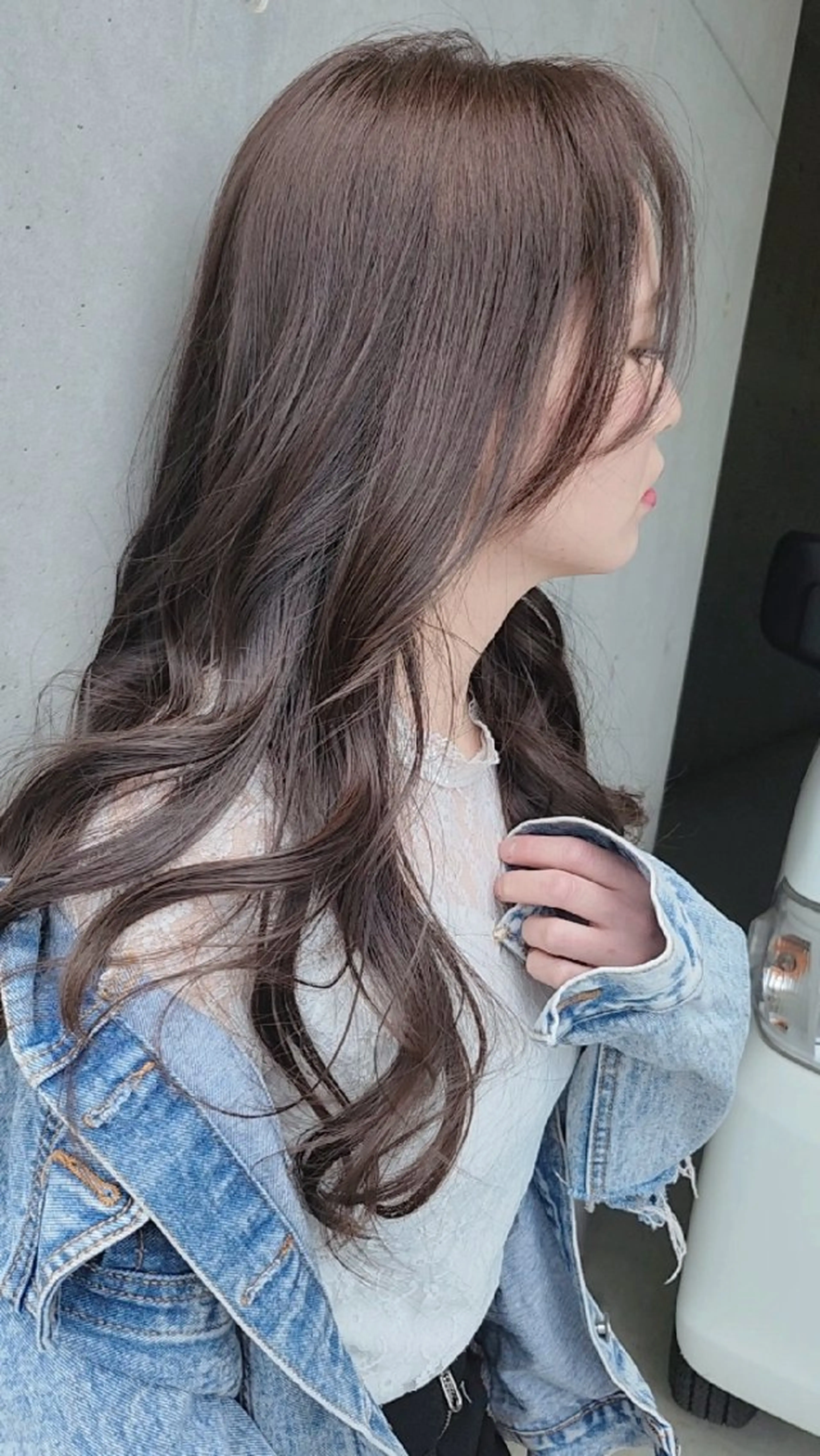 ✨️お初めての方限定✨️前髪カット+艶カラー＆補水トリートメントサービス付✰の写真