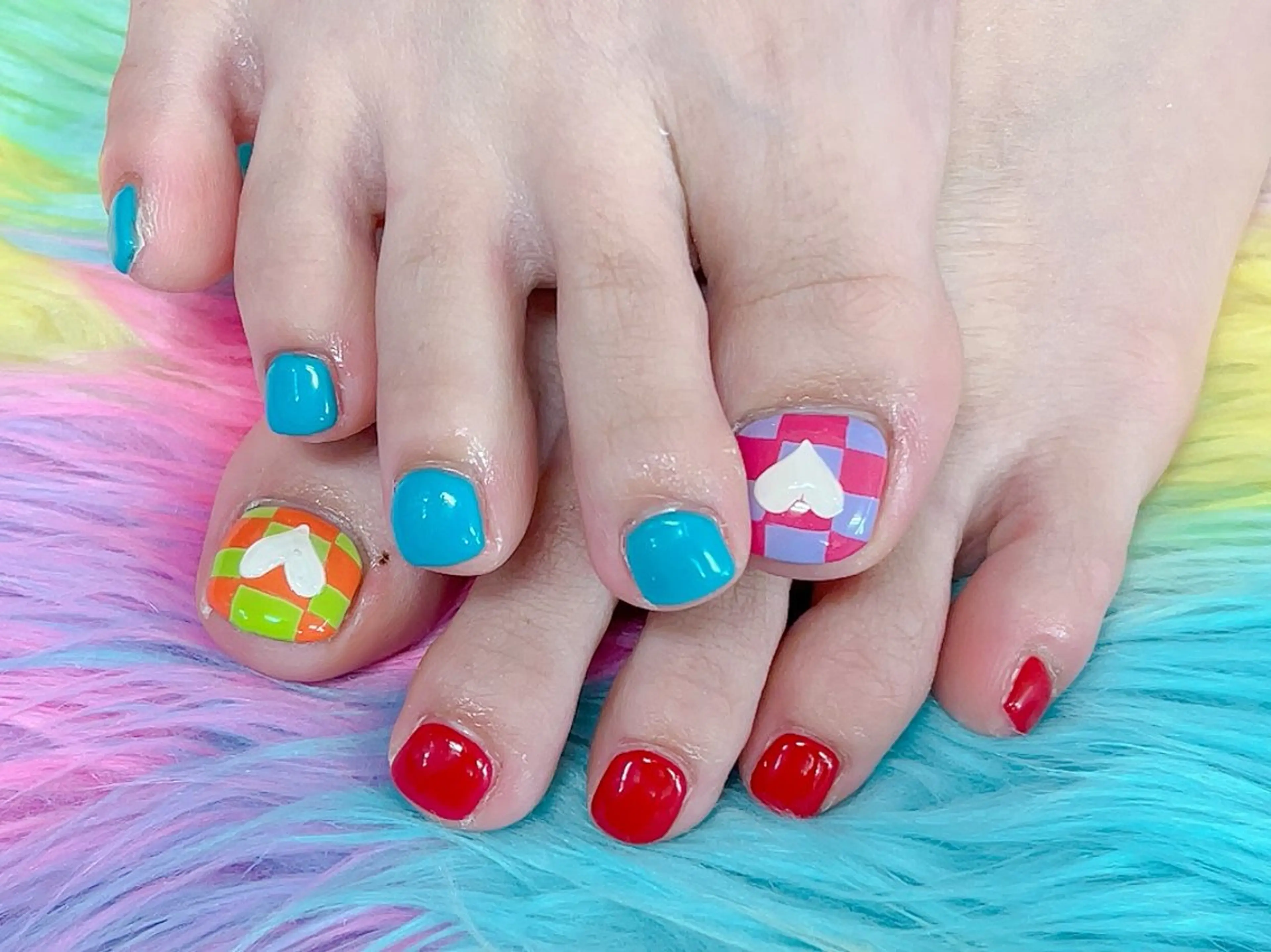 ネイル フットネイル Nail Atelier IamI所属・アイアムアイ 大村磨衣のネイルデザイン