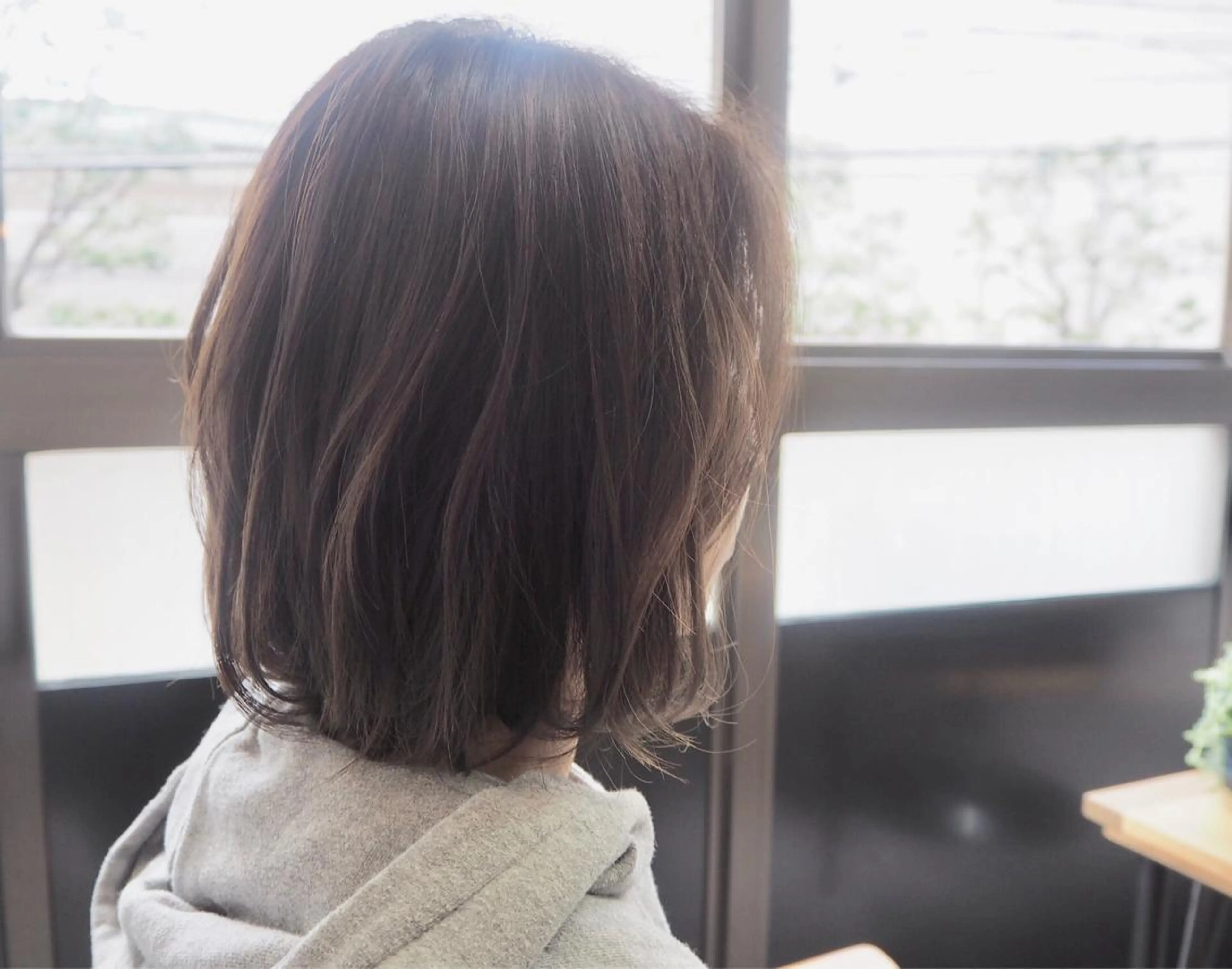 ミディアム カット ヘアカラー トリートメント 高橋 悠介のヘアスタイル