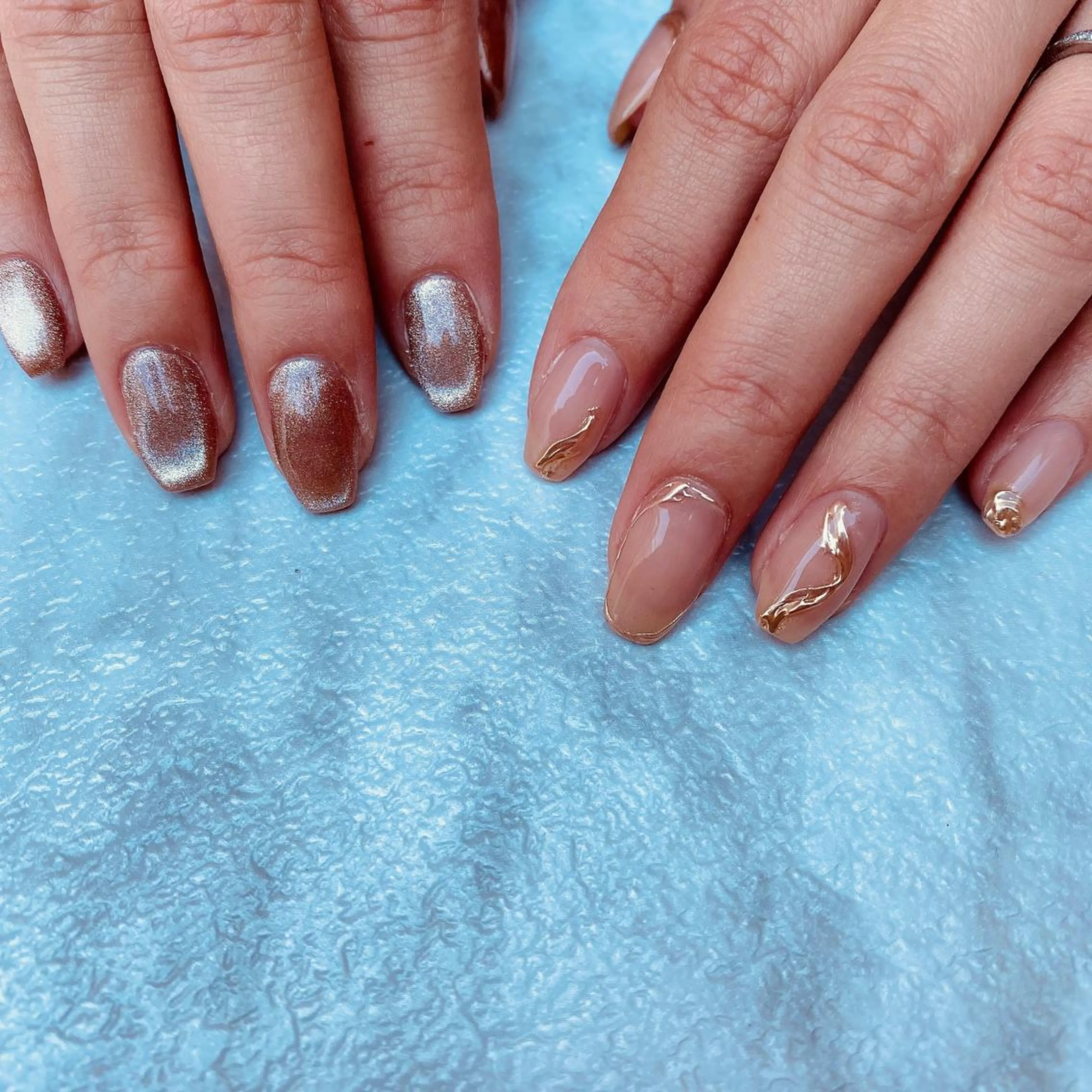 ネイル ハンドネイル 西岡 杏のネイルデザイン