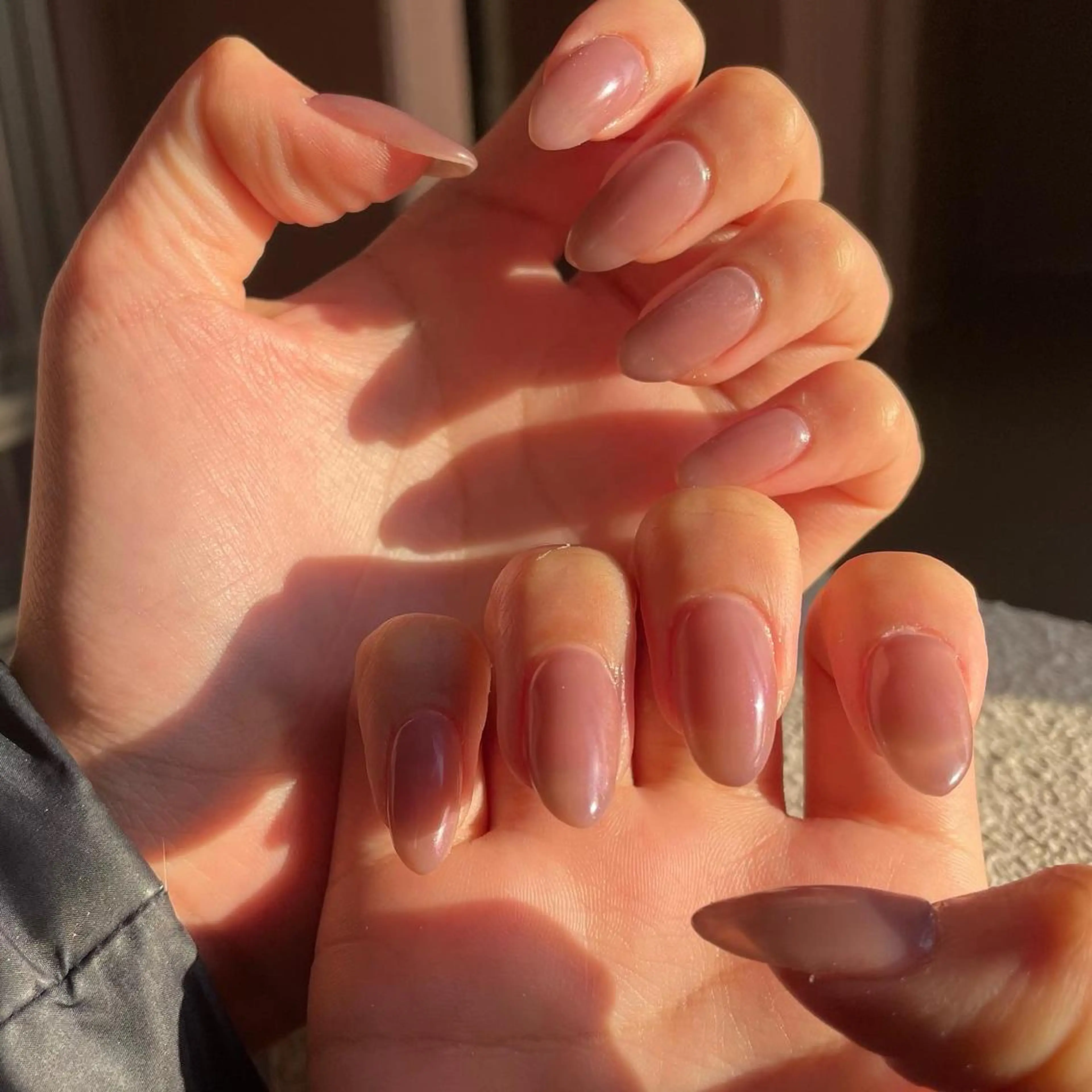 ネイル ワンカラーネイル 奥園 良恵のネイルデザイン