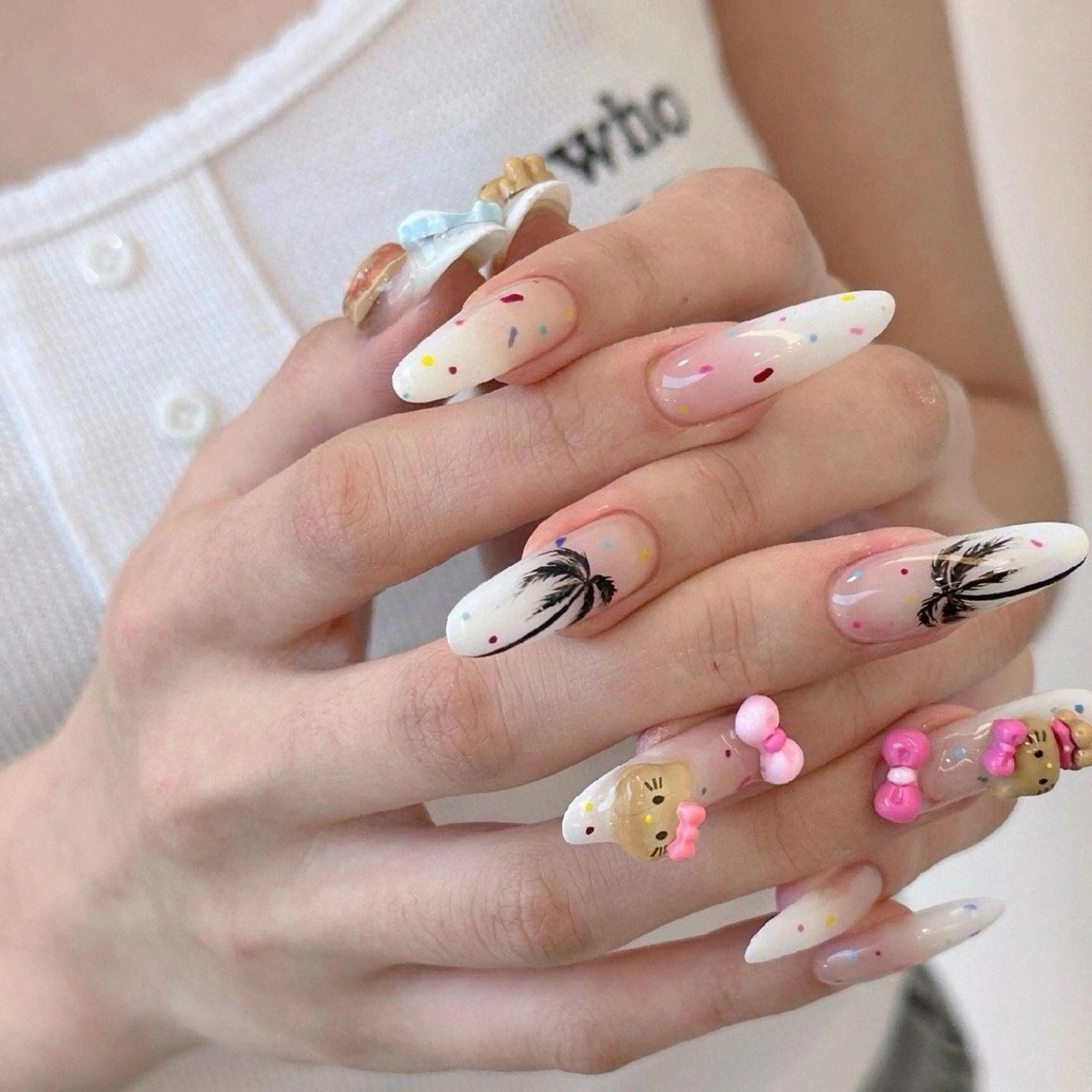 ネイル ハンドネイル By moonネイル 🌷ワンホン/韓国風のネイルデザイン