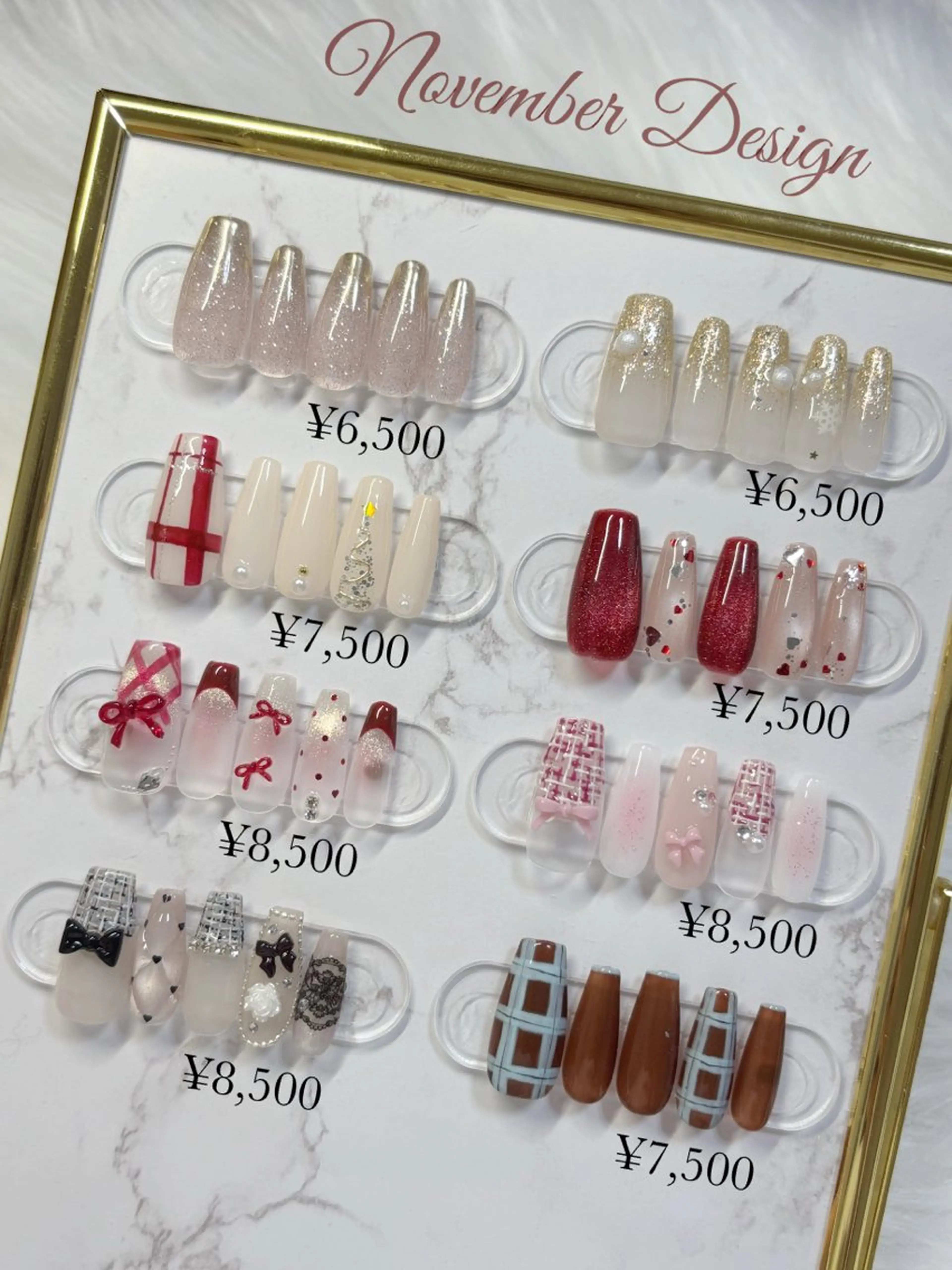 ネイル ジェルネイル スカルプネイル 冬ネイル クリスマス ハンドネイル YM nailのネイルデザイン