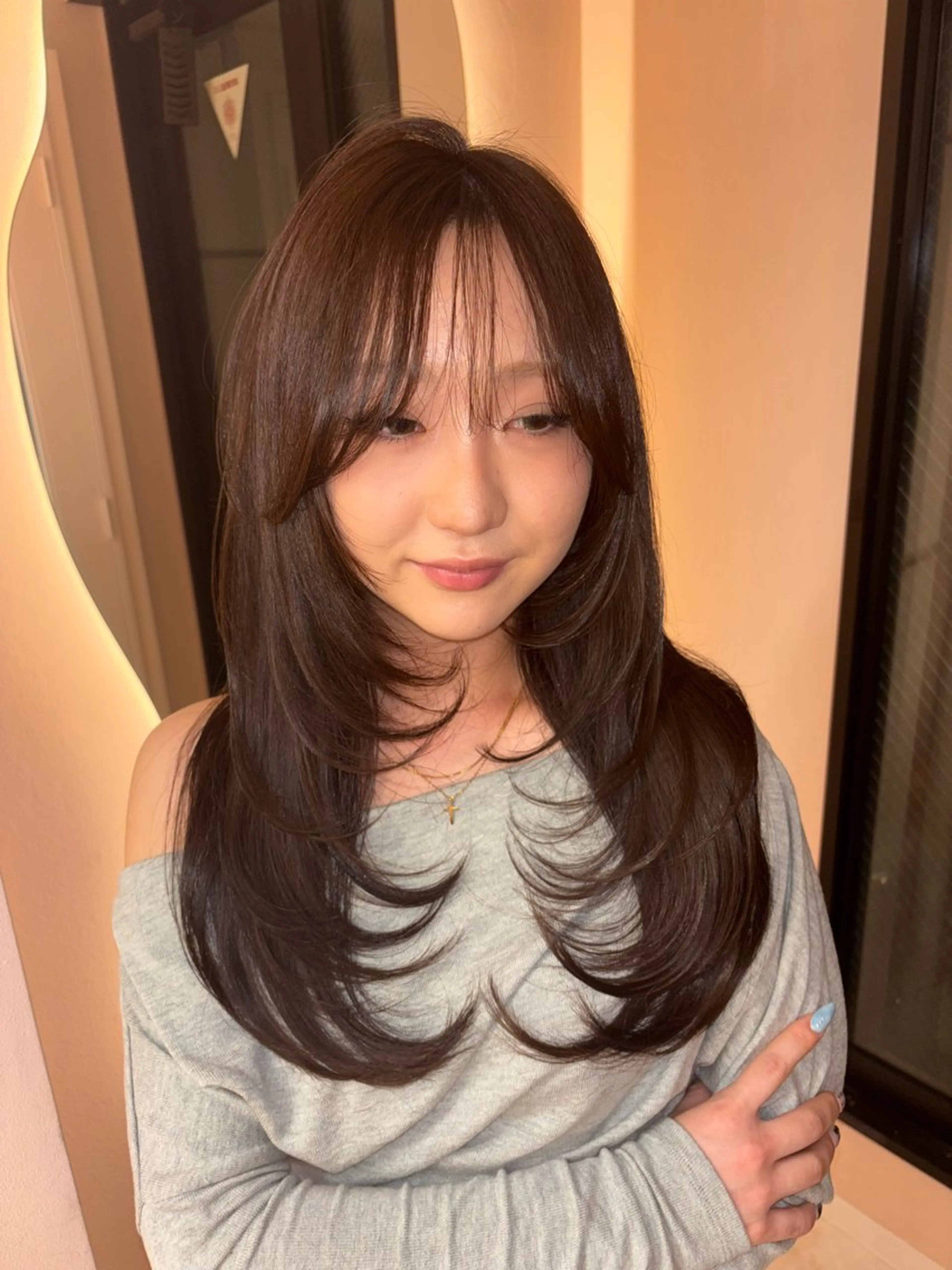 ロング カラー ヘアカラー 渋谷 ♡ haruのヘアスタイル