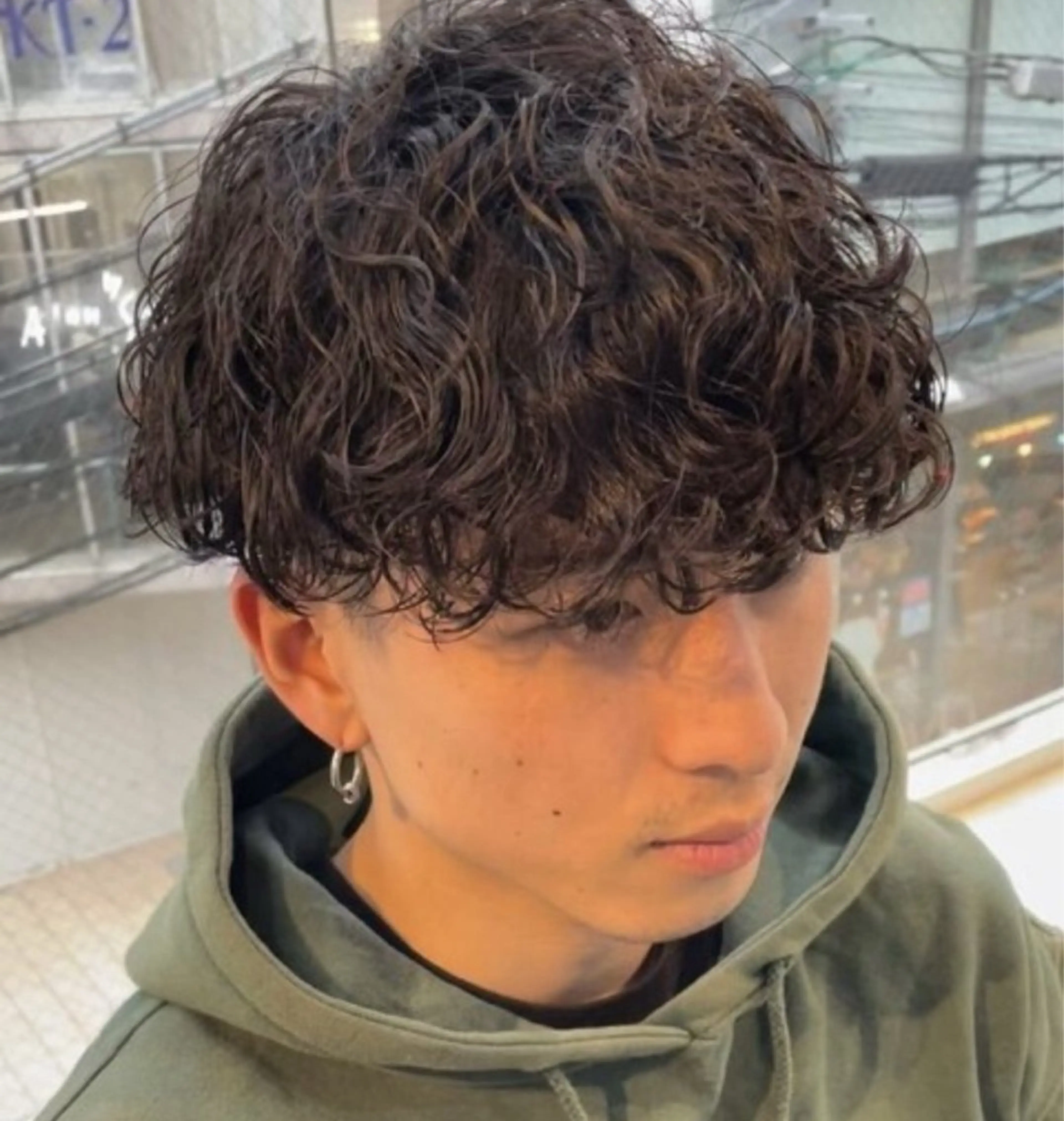 パーマ メンズ メンズパーマ 波巻きパーマ スパイラルパーマ カット パーマ 🌀湯浅禅也🌀 /シャドウパーマ/栄のヘアスタイル