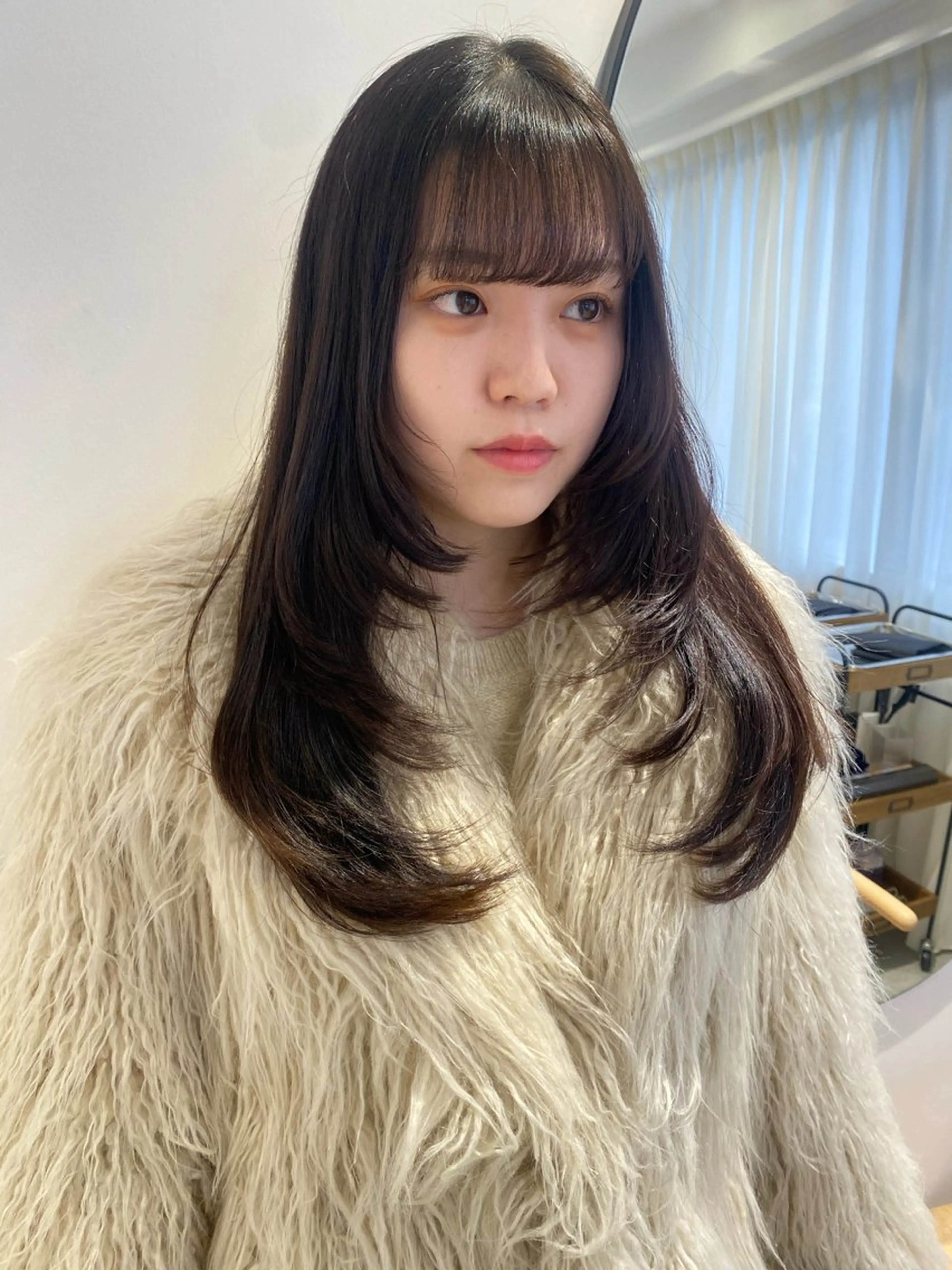 ロング knock所属・knock　國友 華乃のヘアスタイル