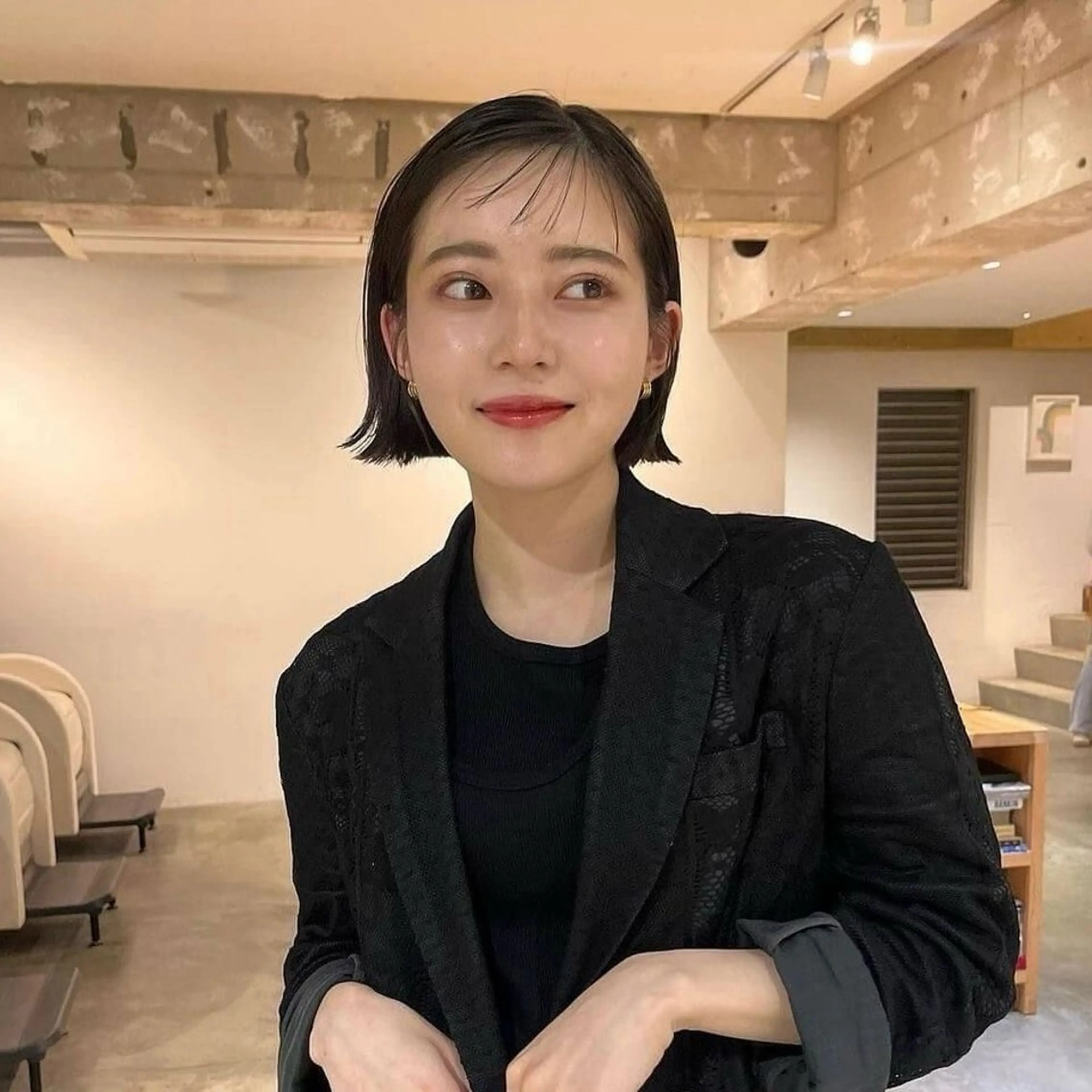 ショート GIFT所属・橋本叶夢/ ショートヘア/透け感のヘアスタイル