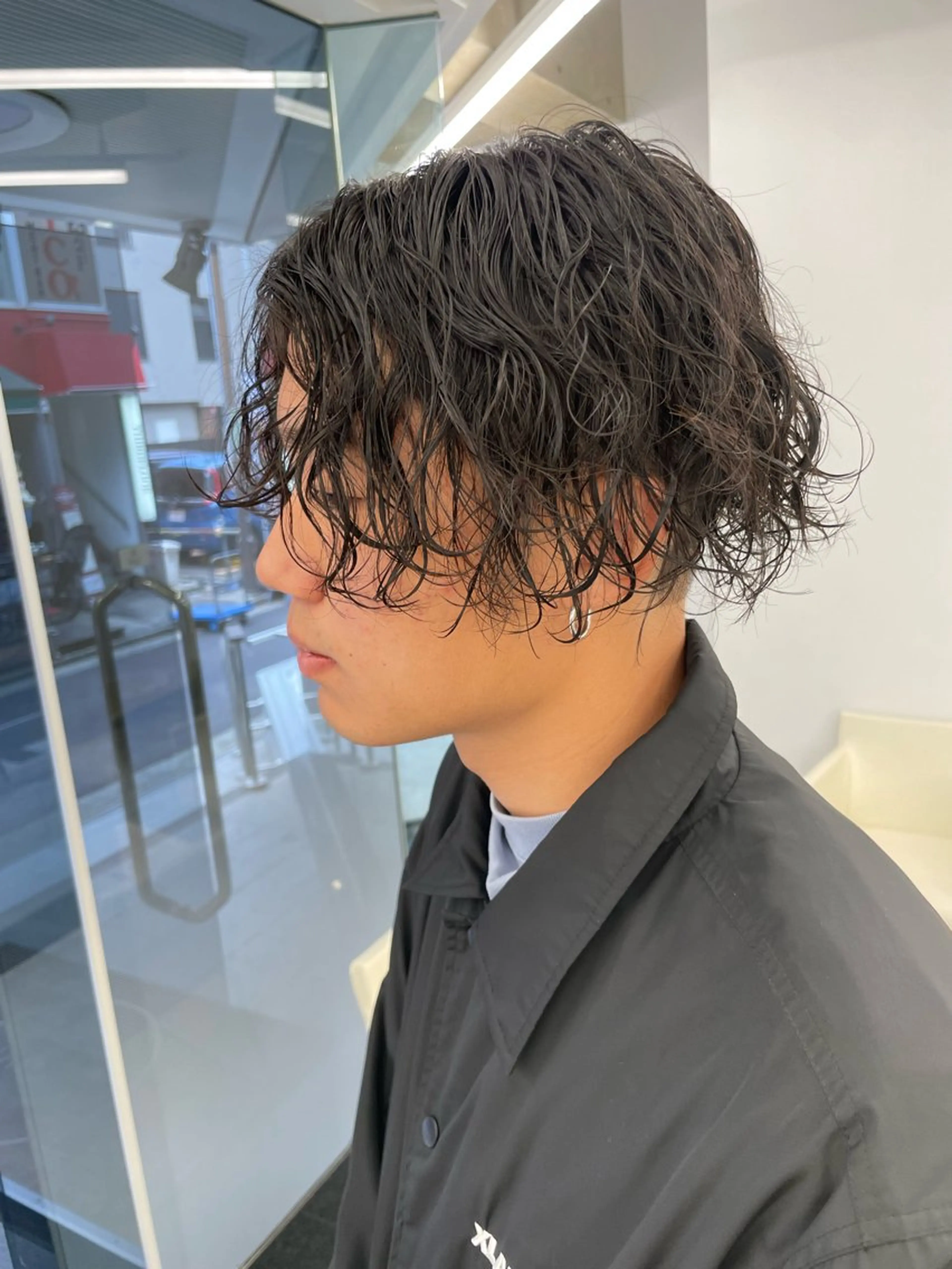 ショート パーマ メンズ 【Sweep】おじま のぞみのヘアスタイル