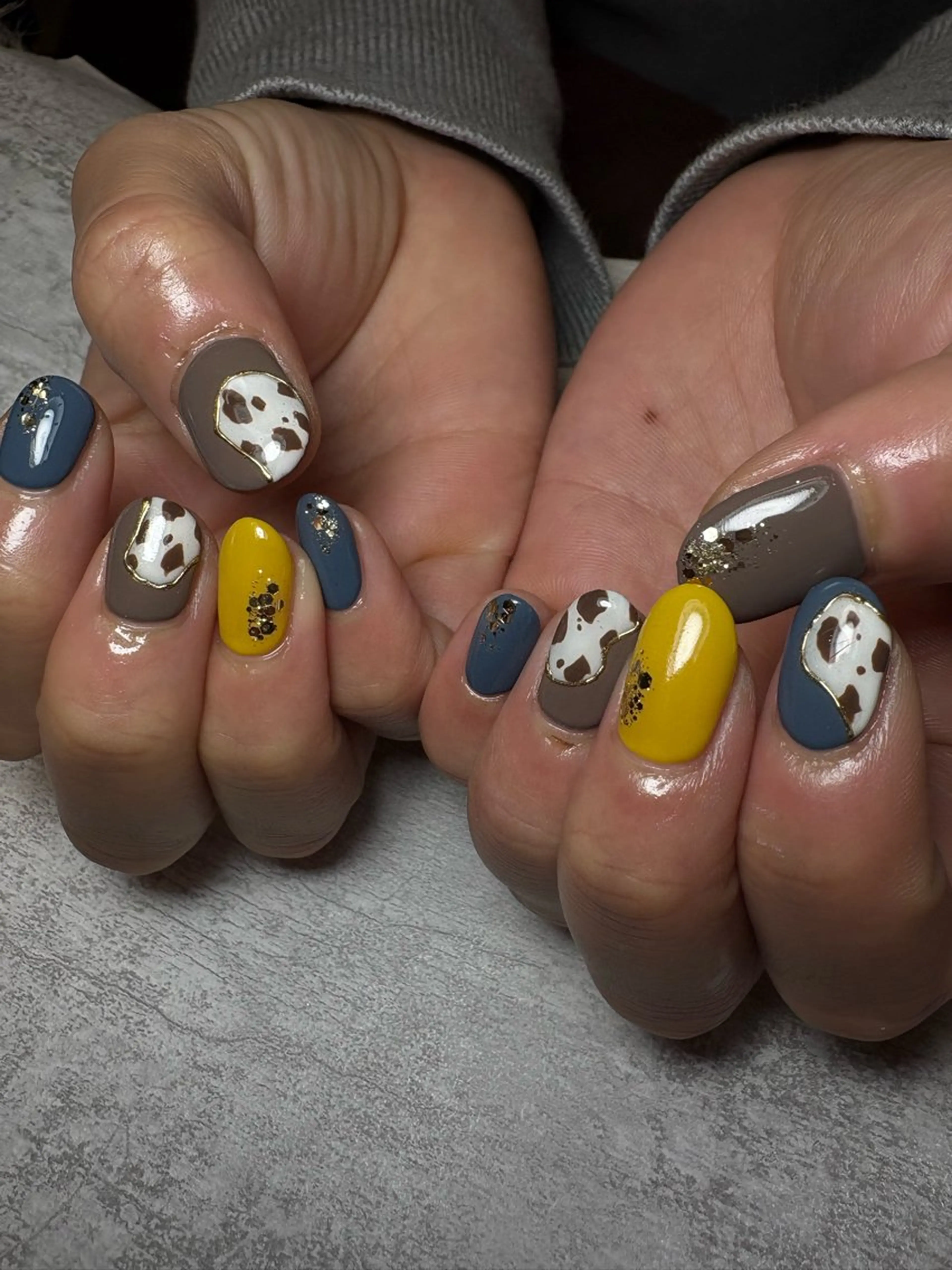 ネイル アニマル柄 持ち込み BEAUTY GARDEN 【nail salon unseul】所属・nana .のネイルデザイン