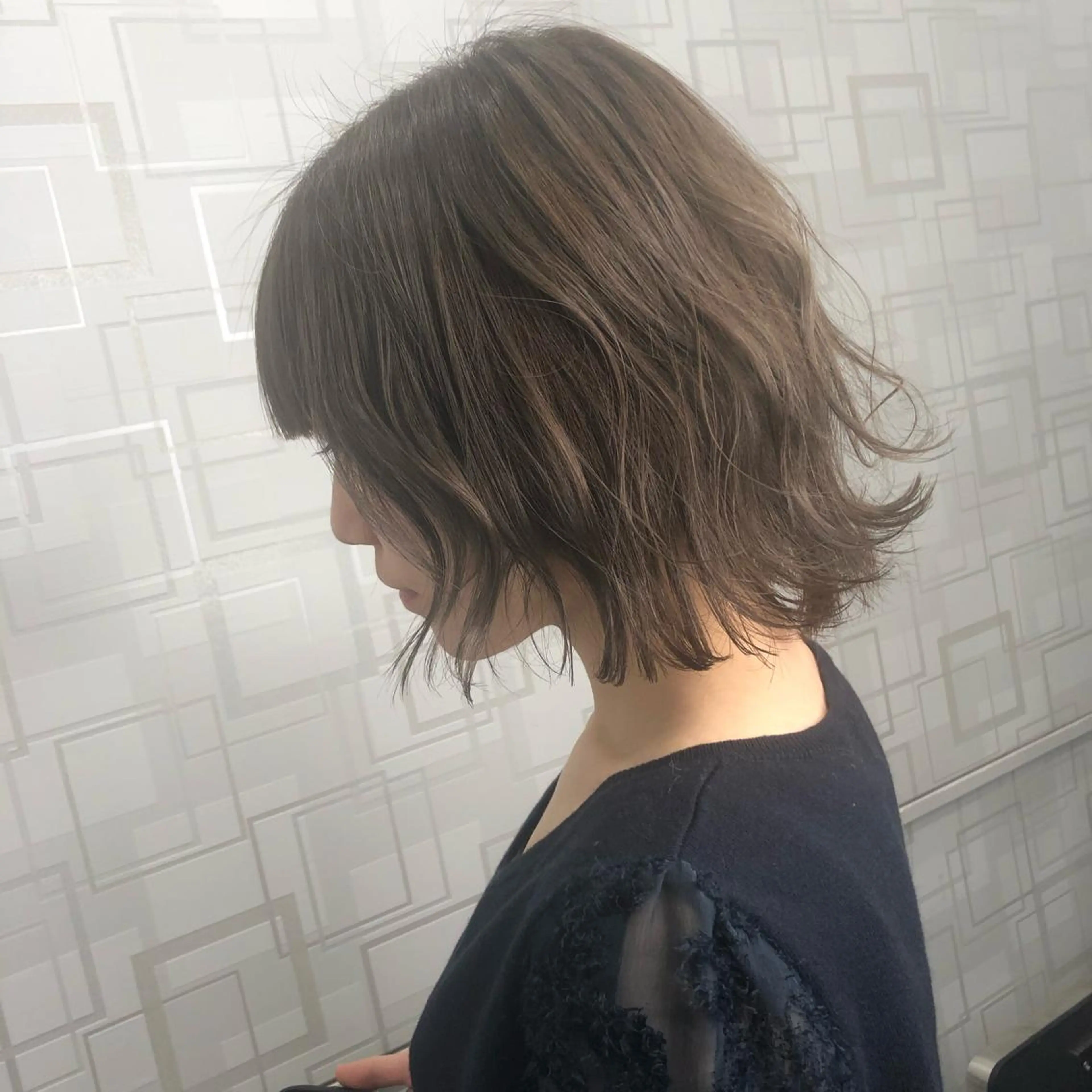 ショート カラー ヘアカラー トリートメント 韓国ヘア/レイヤー/ 暖色カラー/ Aiのヘアスタイル