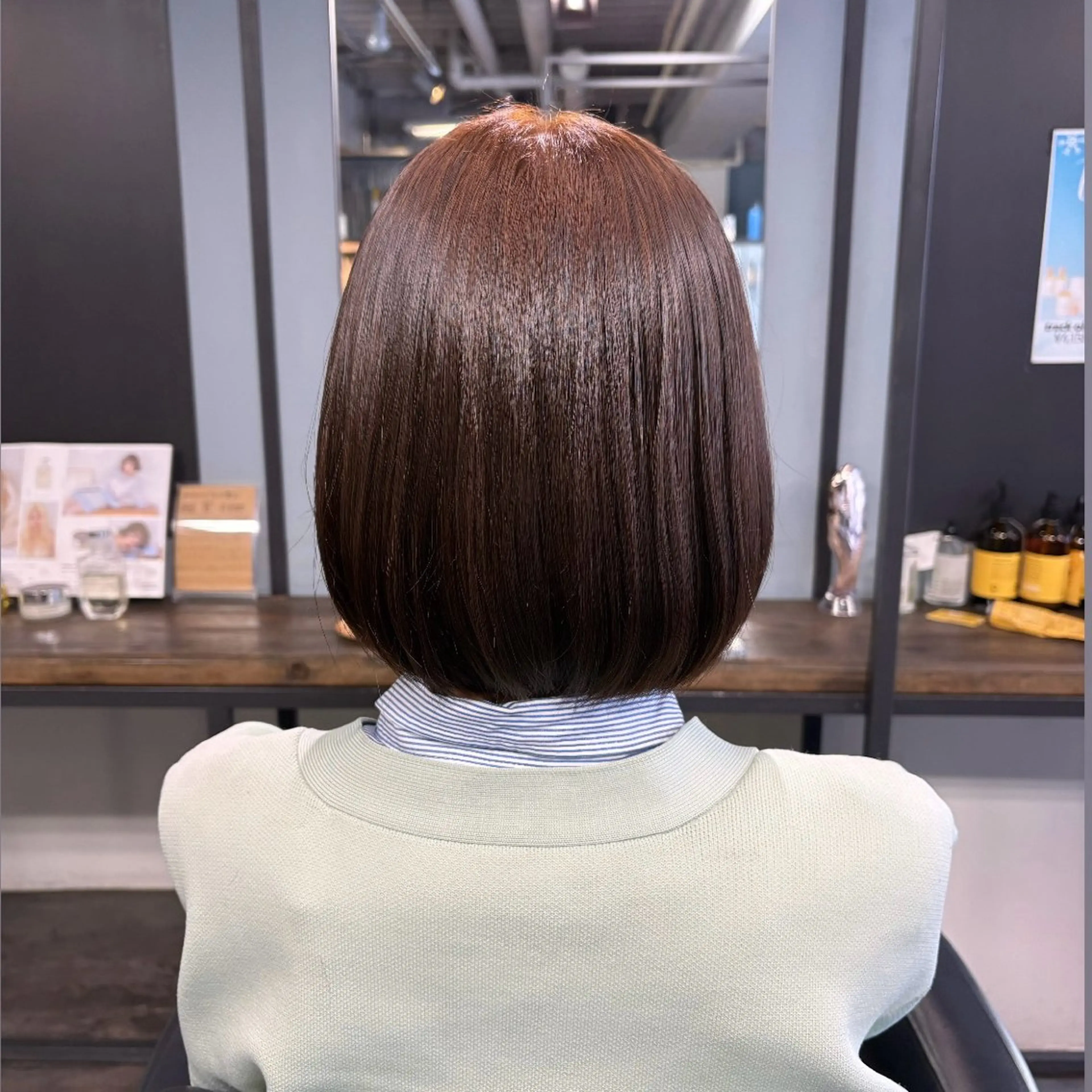 カラー ブラウンカラー 透明感カラー ヘアカラー ユイカ🐮暖色カラー / 再現スタイルのヘアスタイル