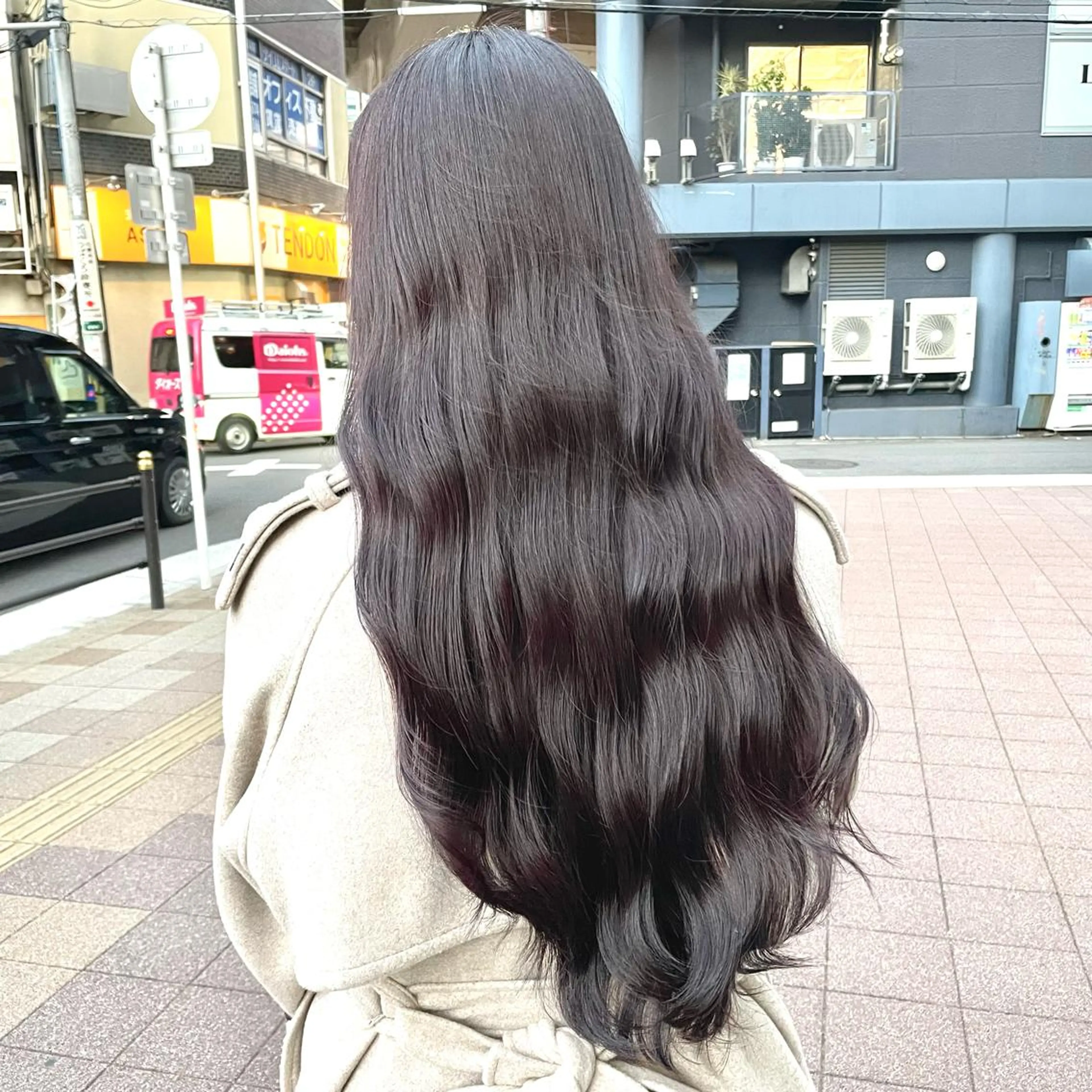 ロング カラー 🔵暗髪　特化🔵 梅田・増田のヘアスタイル