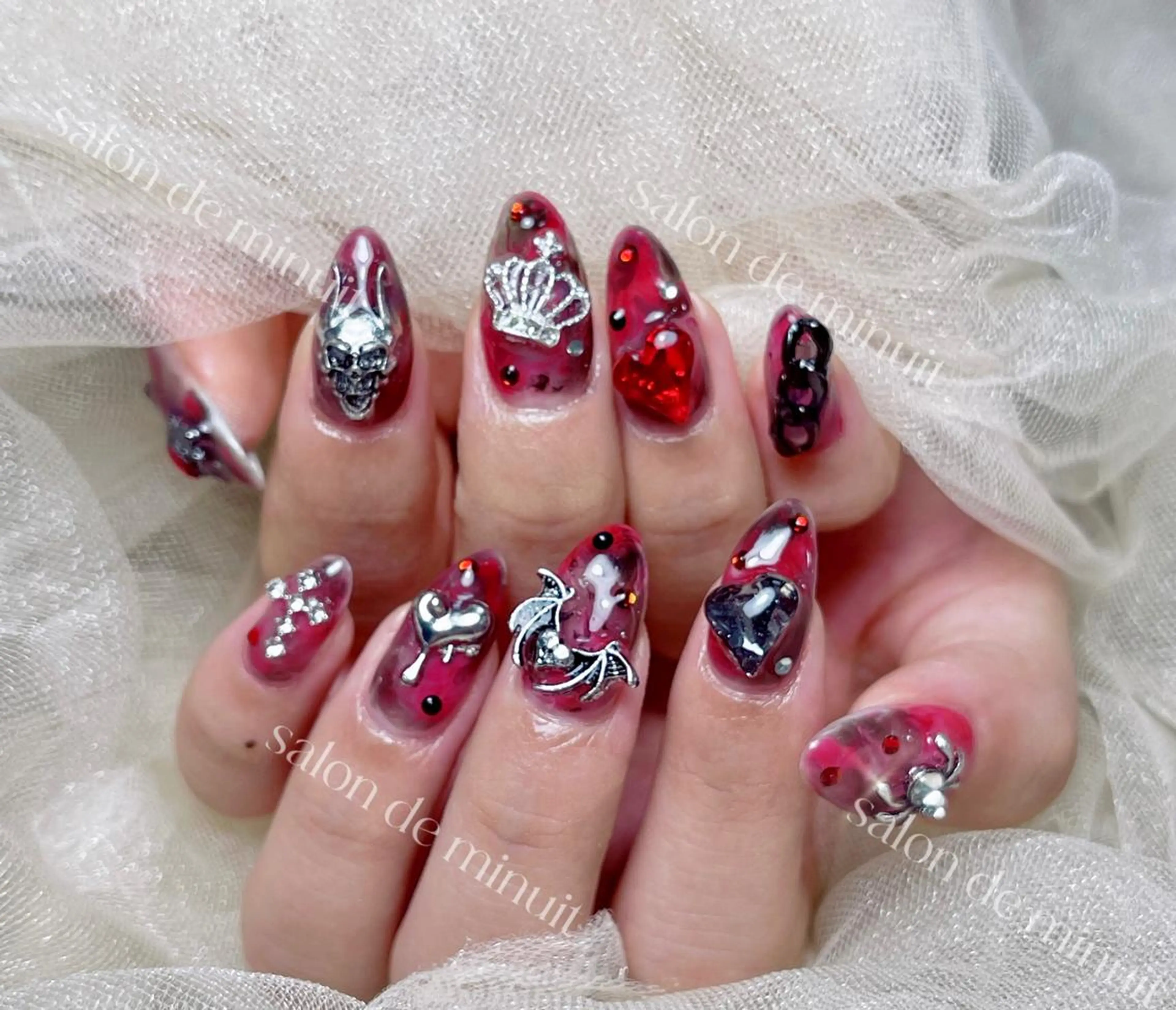 ネイル ハンドネイル ハンドケア Salon de Minuit🦩のネイルデザイン