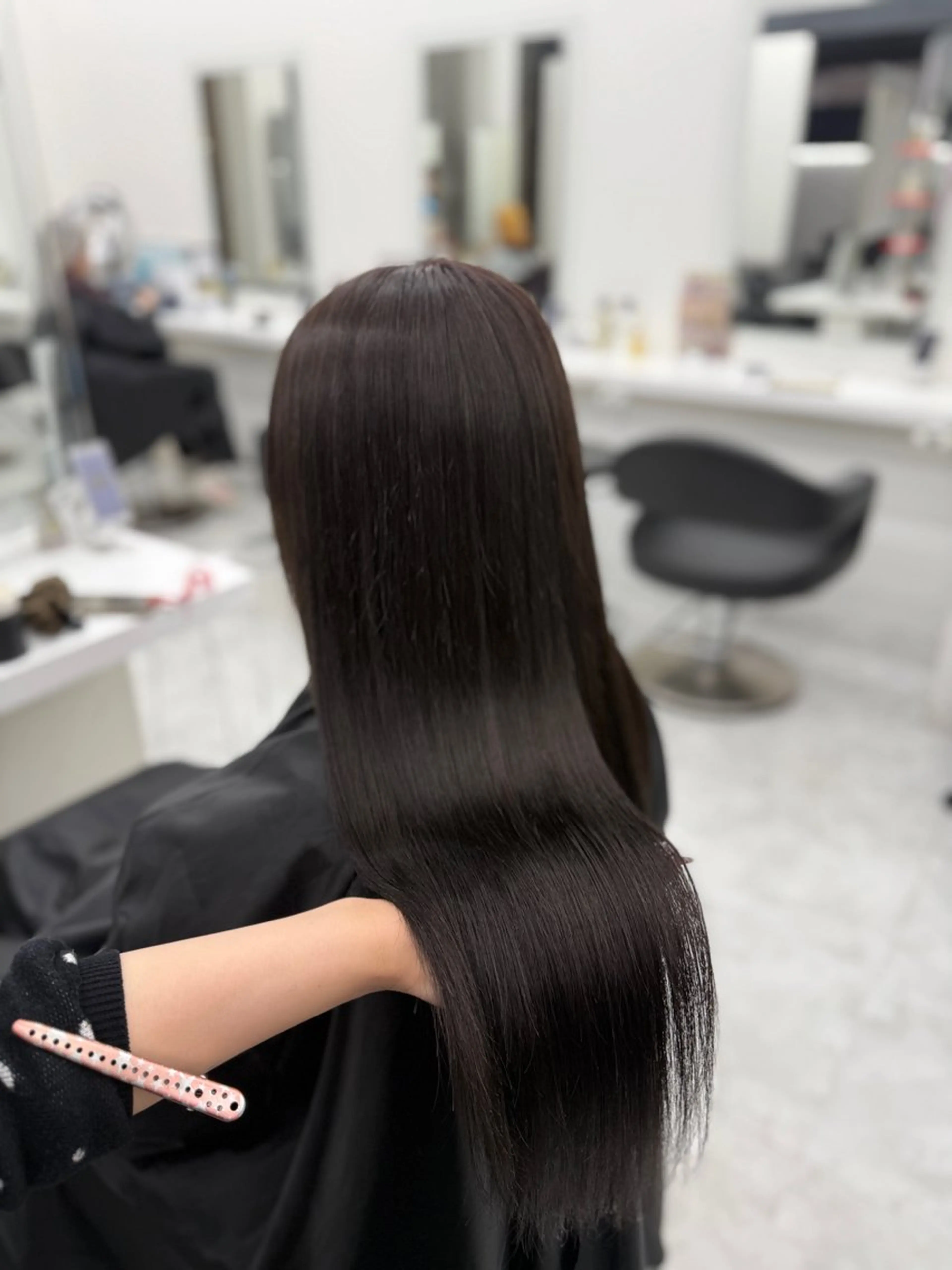 ロング カラー ヘアアレンジ ブリーチ カット ヘアカラー トリートメント ヘッドスパ ヘアセット 🎀Girly艶髪カ ラー🎀Harukaのヘアスタイル