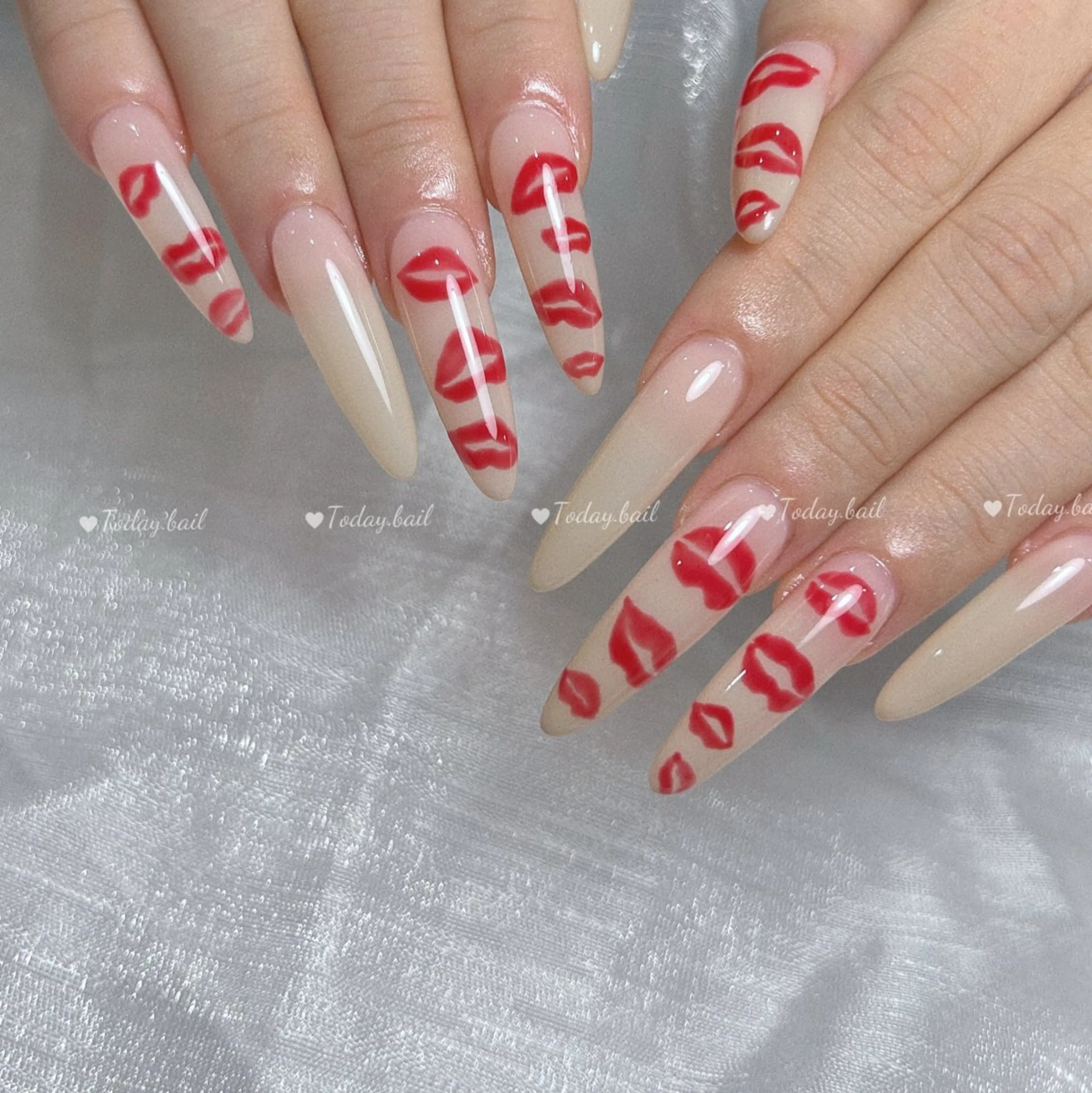 ネイル ハンドネイル 🎀Today nail💅のネイルデザイン