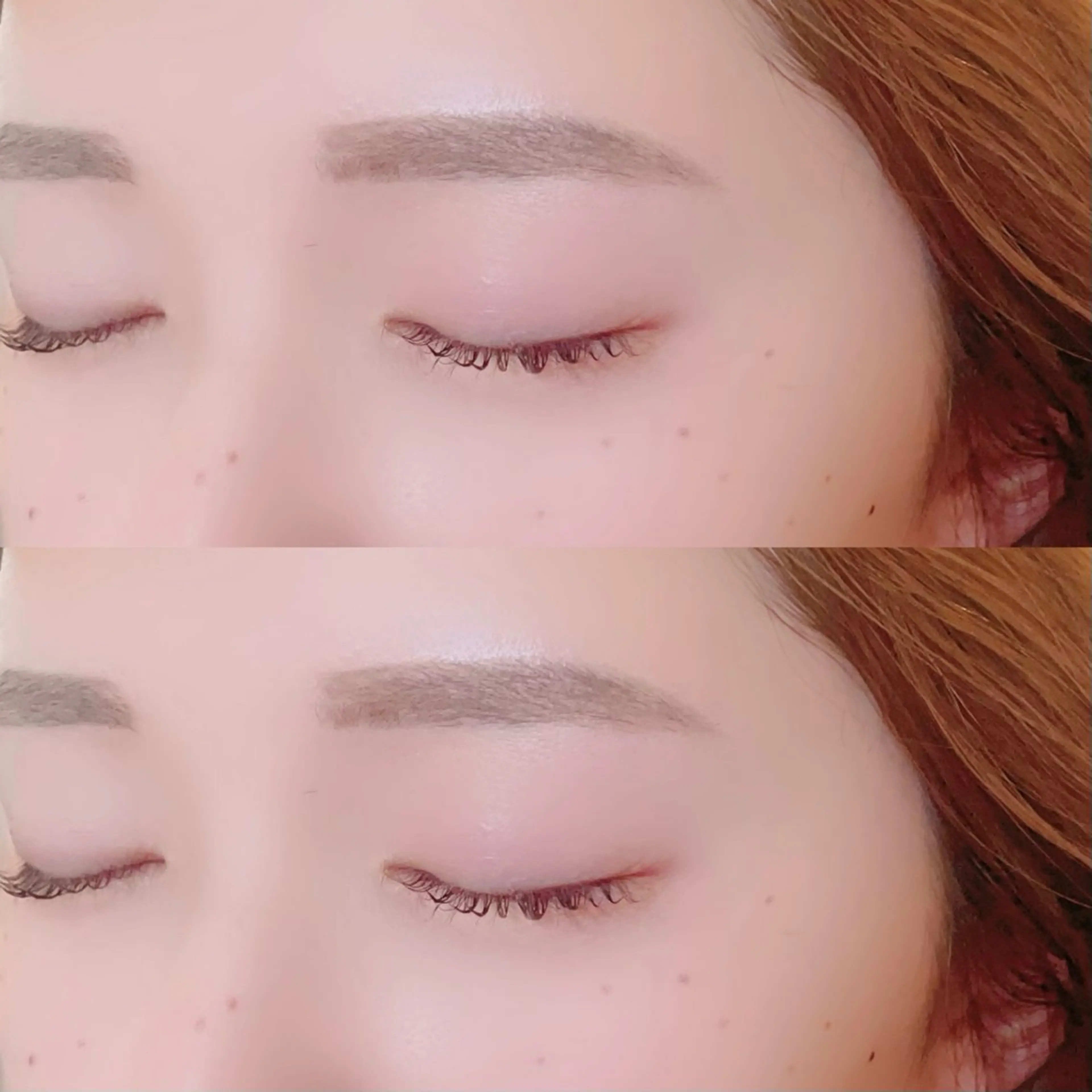 アイブロウ 眉毛ワックス脱毛 片桐 星のマツエク・マツパデザイン