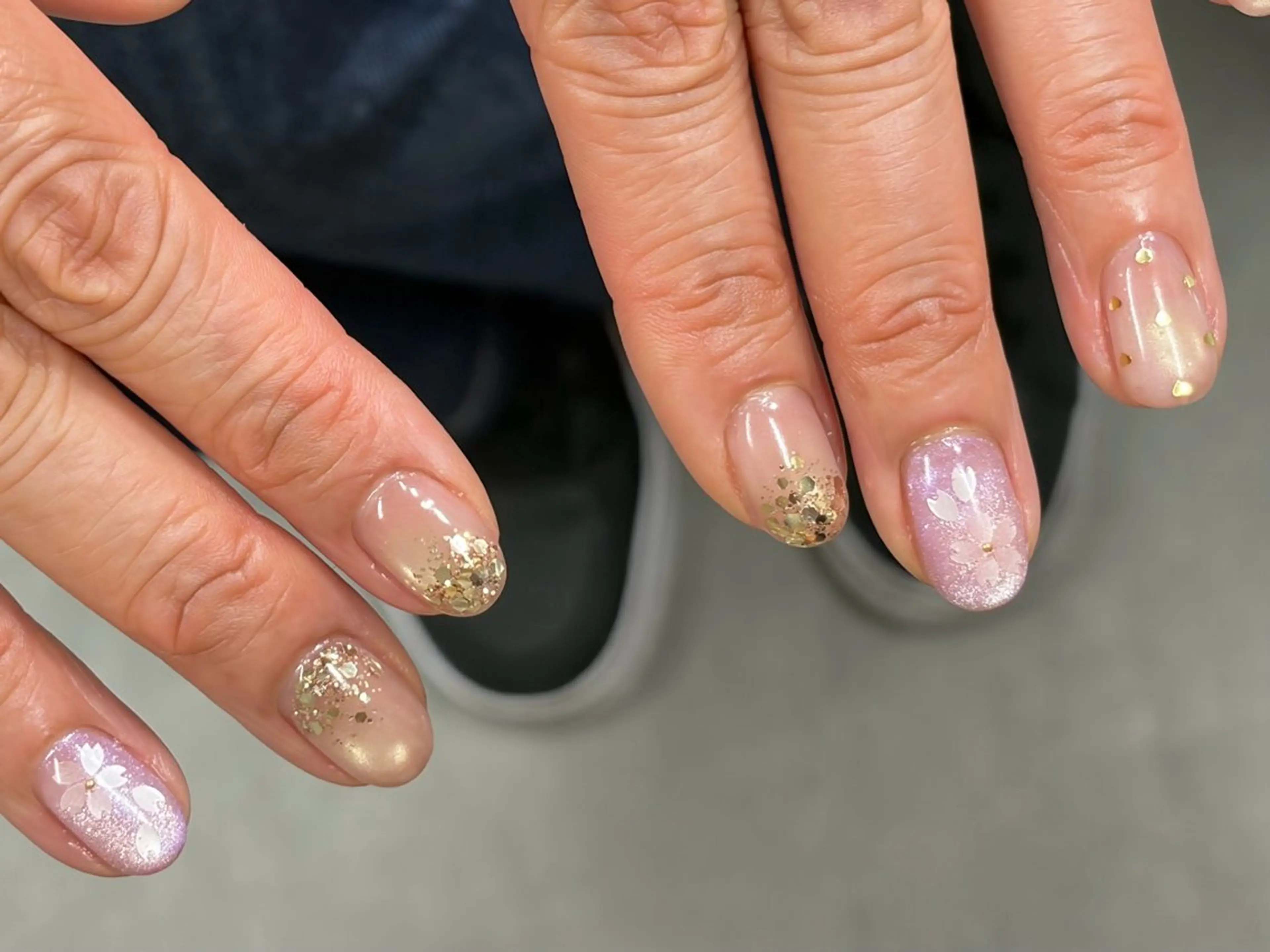 ネイル ハンドネイル パラジェル登録店　ネイルサロンeme所属・eme_ Mayukaのネイルデザイン