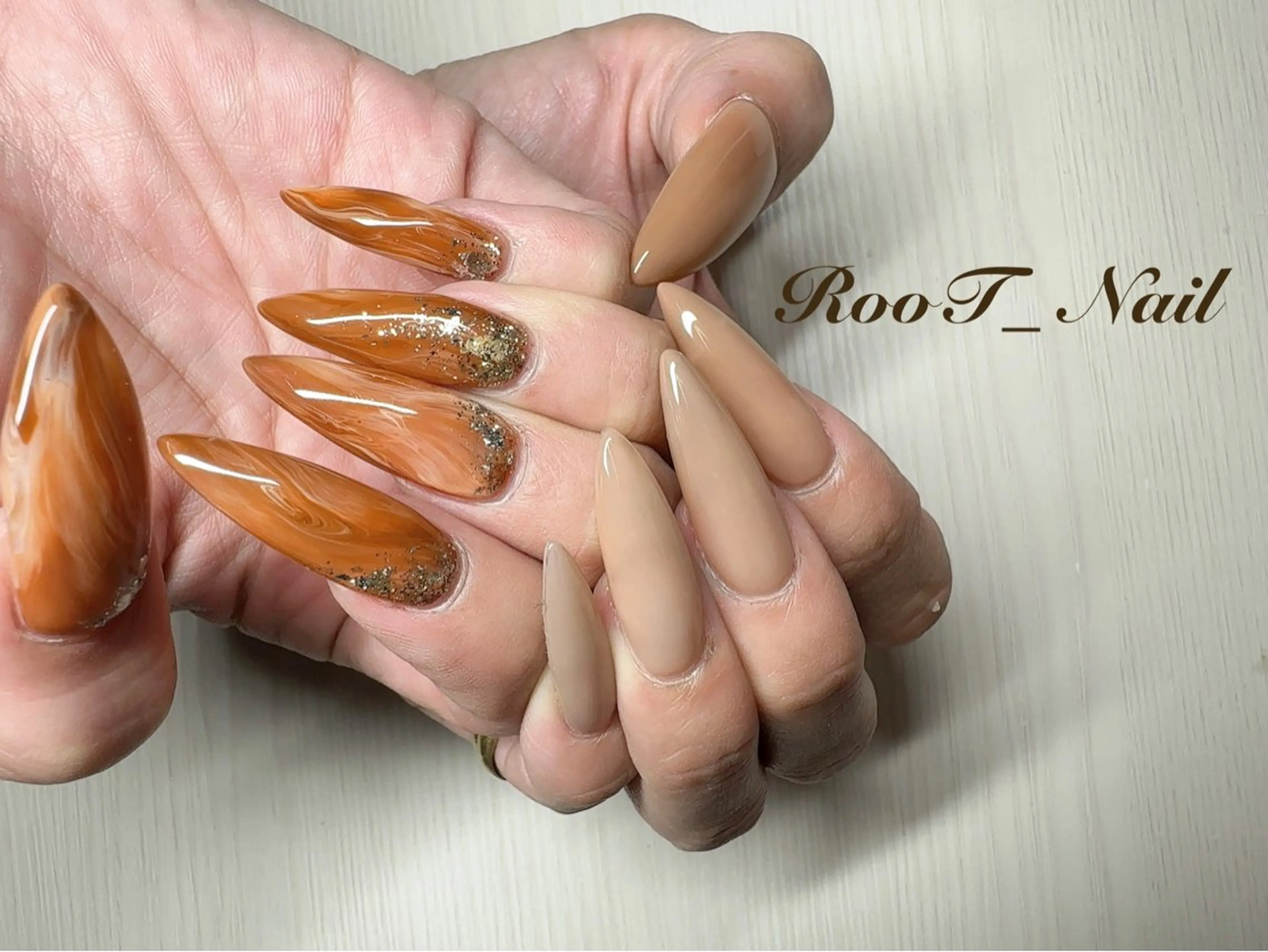 ネイル ハンドネイル RooT Nailのネイルデザイン