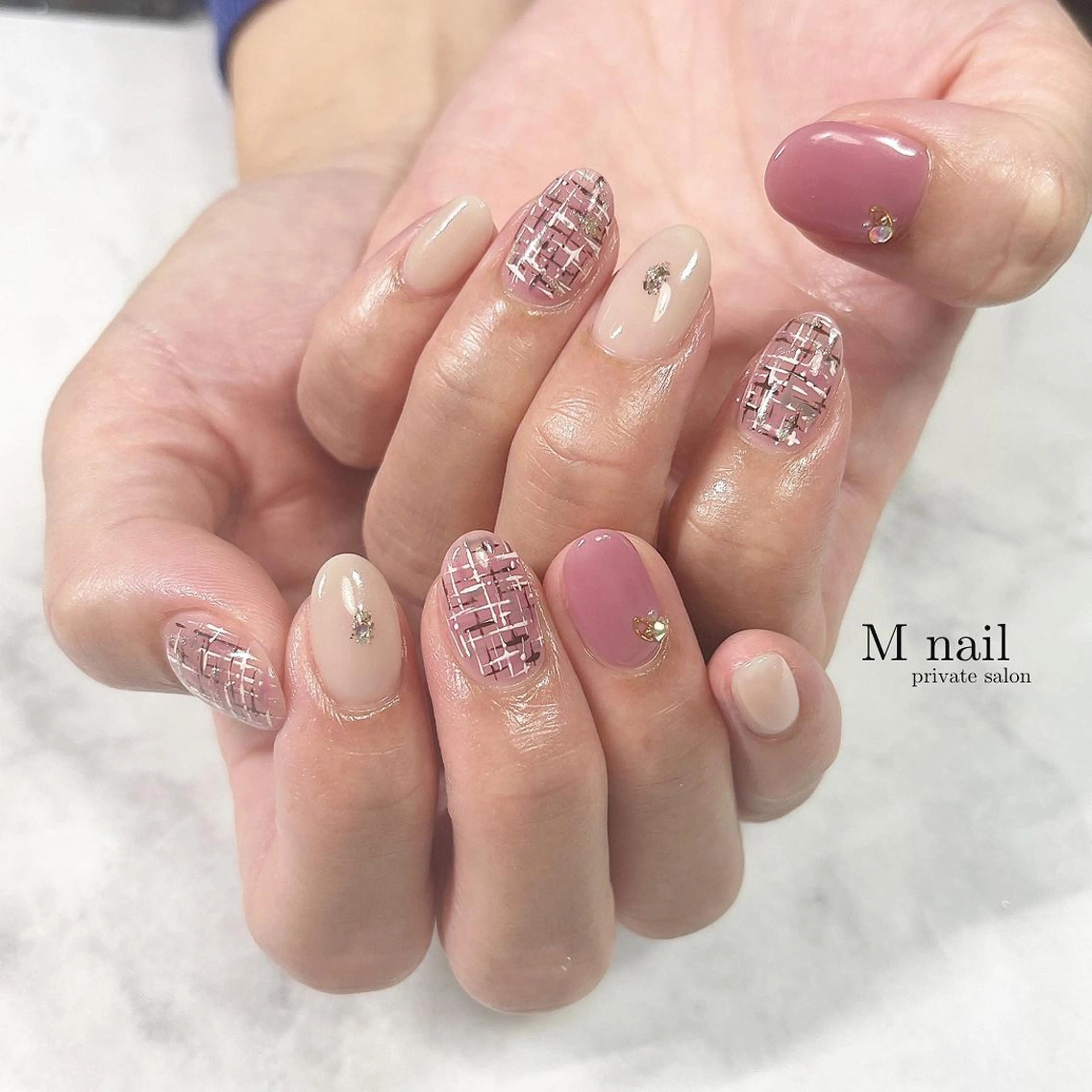 ネイル ハンドネイル M　nail所属・M nailのネイルデザイン