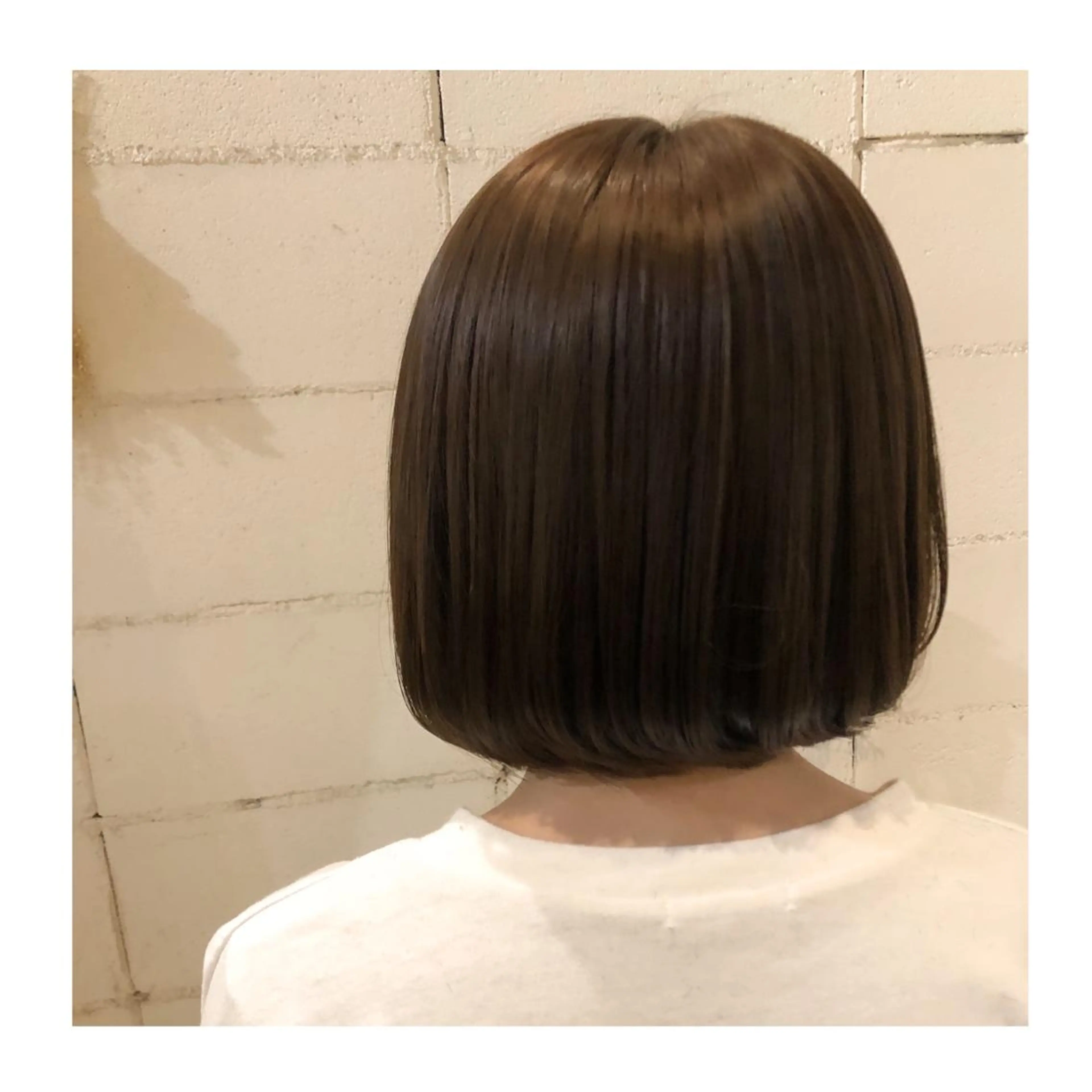 ミディアム カラー ベージュカラー トリートメント ❁⃘ ち だ り さ ❁⃘のヘアスタイル