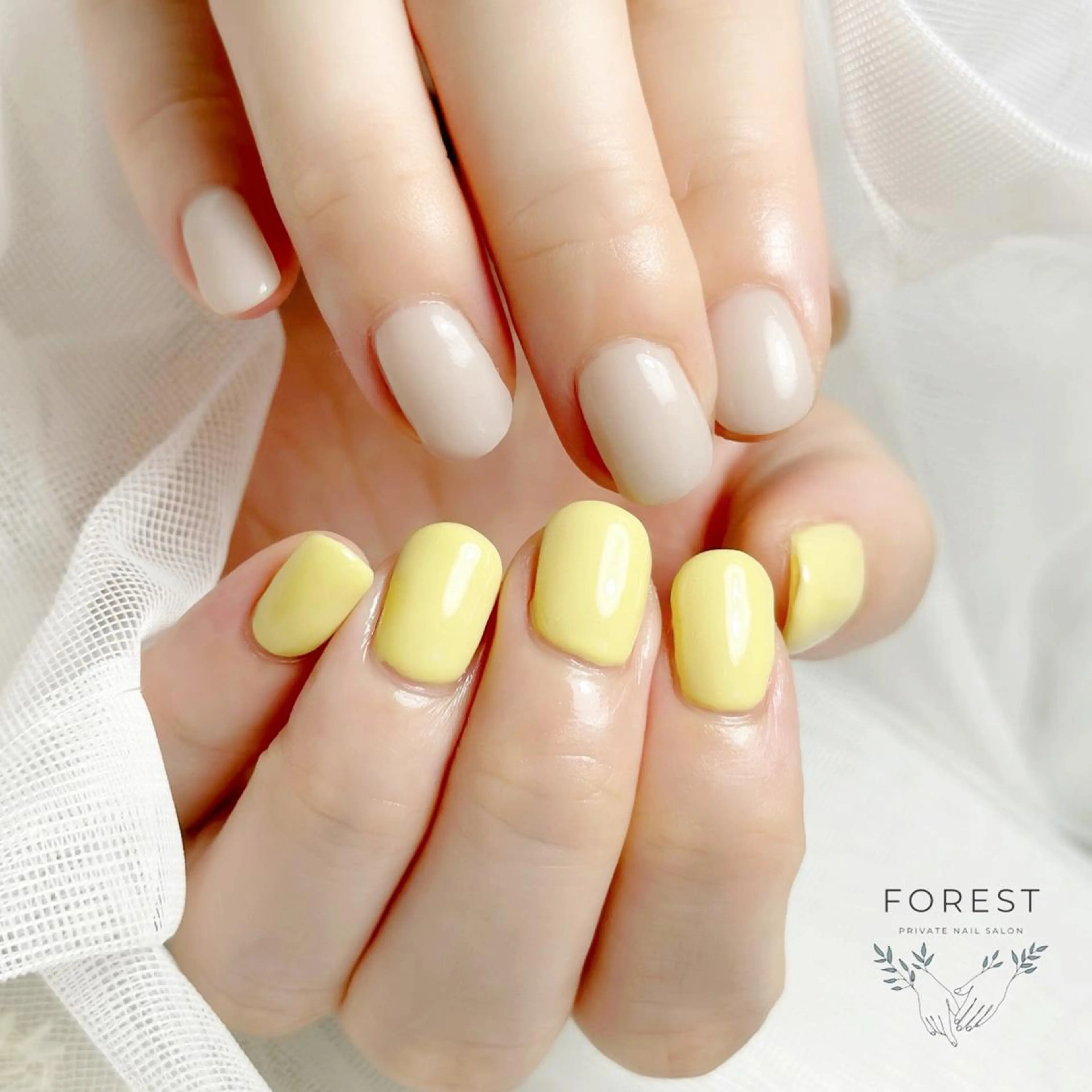 ネイル ハンドネイル 白岡市篠津自宅 サロンForestのネイルデザイン