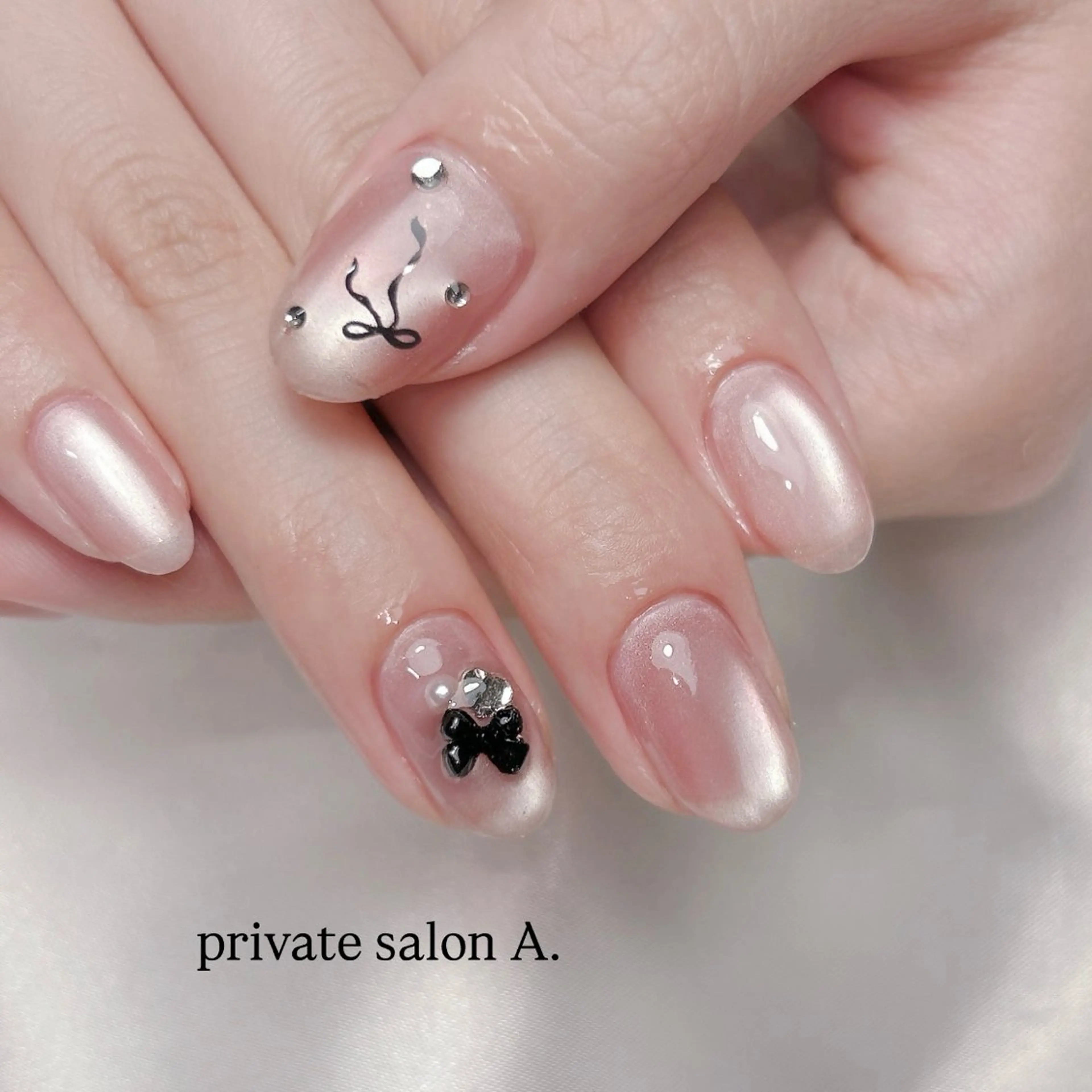 ネイル マグネットネイル 木村 章惠のネイルデザイン