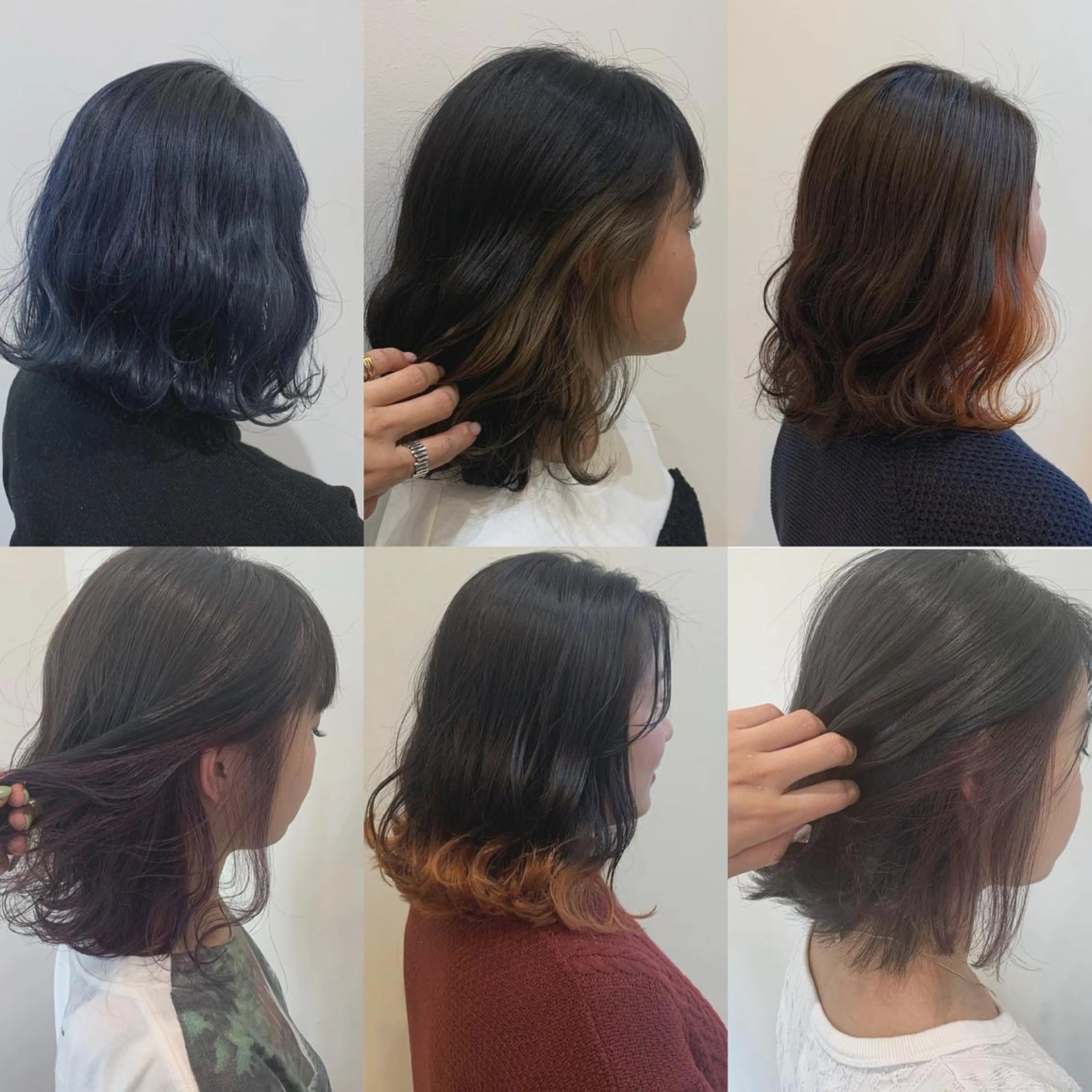 ミディアム 津秋 朝美のヘアスタイル