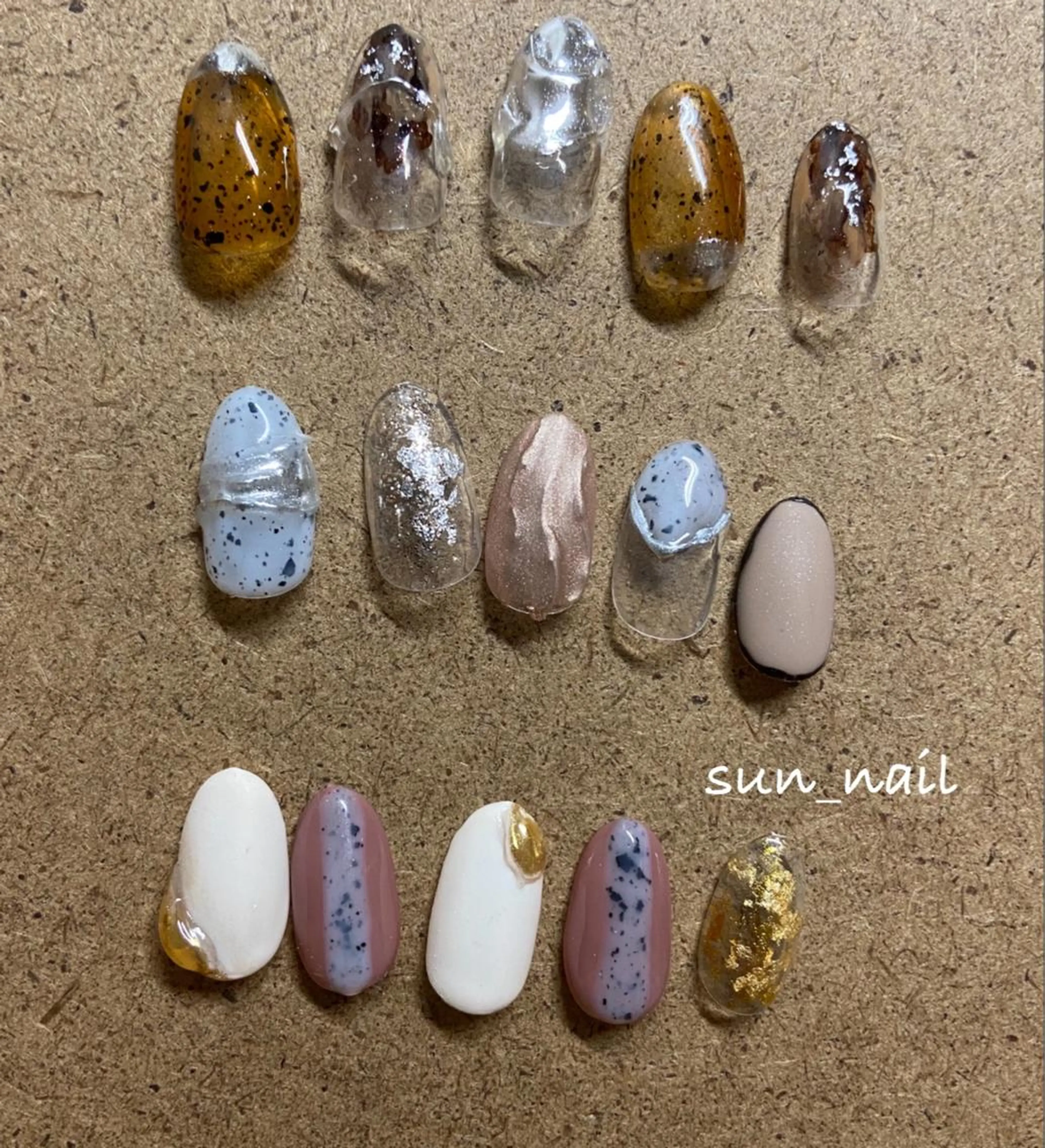 ネイル アートネイル クリアネイル マットネイル ミラーネイル ニュアンスネイル . unffのネイルデザイン