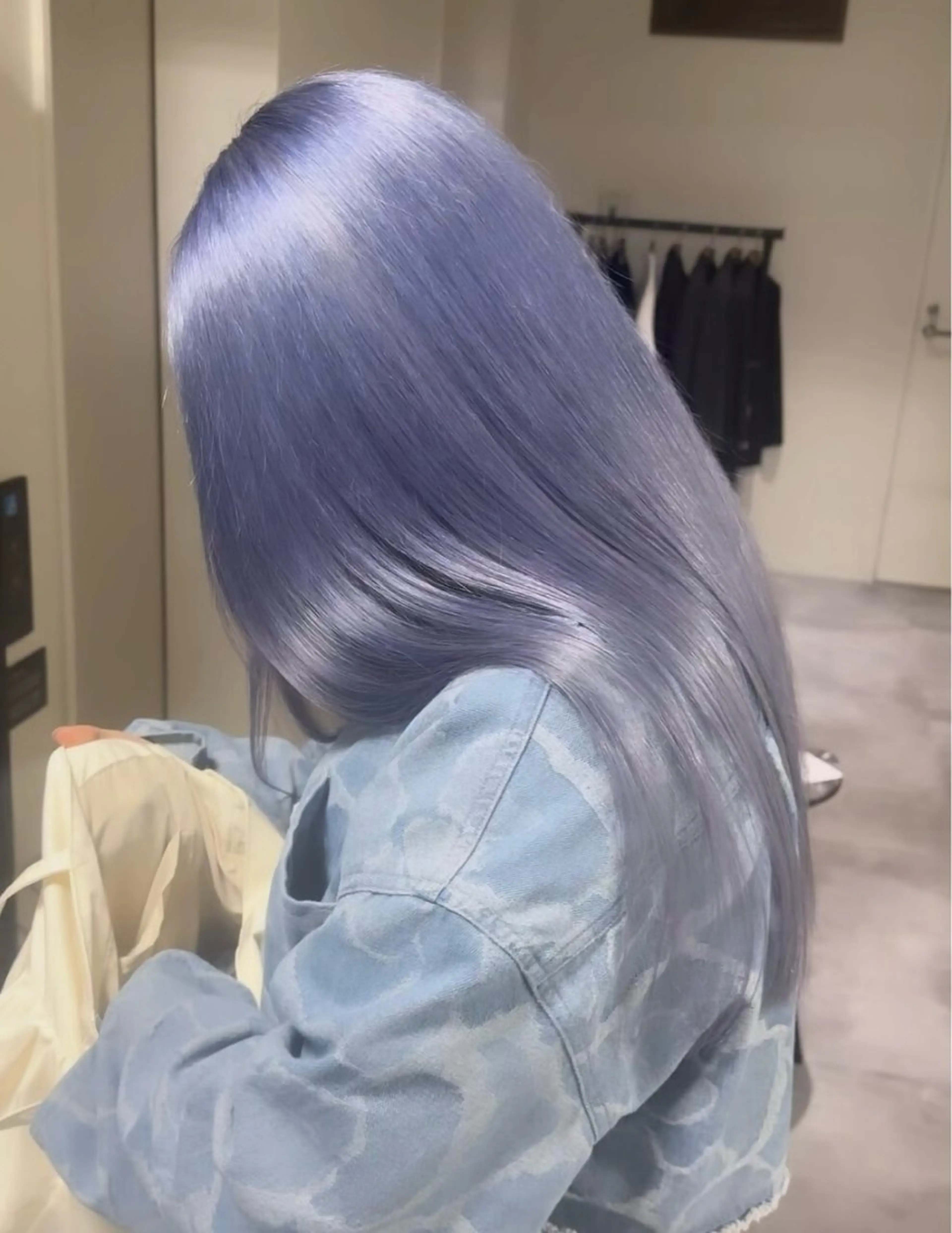 ミディアム カット ヘアカラー Maison所属・Maison髪質改善 ブリーチ/ハイライトのヘアスタイル