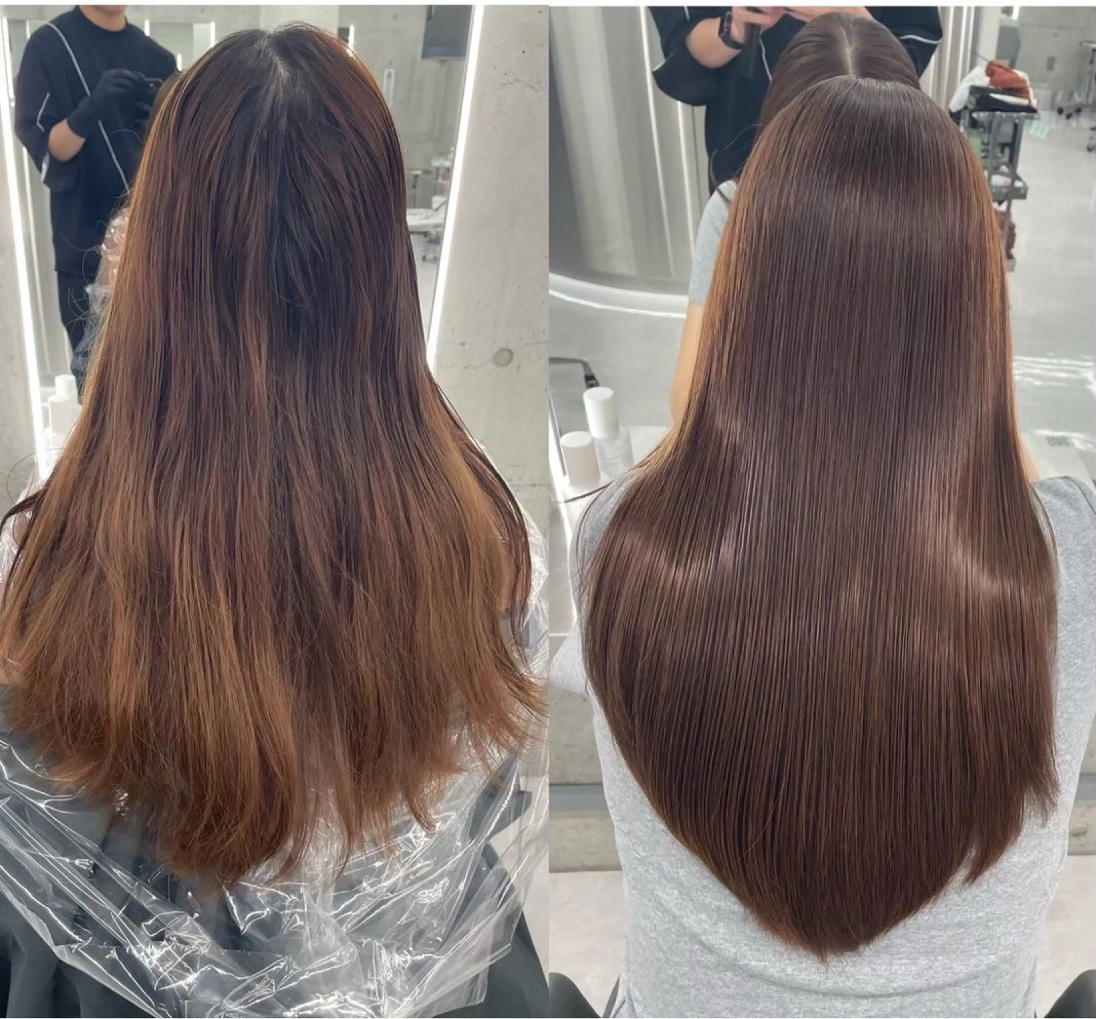 ロング パーマ 髪質改善 ストレートパーマ Hair mission【ヘアーミッション】心斎橋所属・エクステ／レイヤー 落合/心斎橋のヘアスタイル