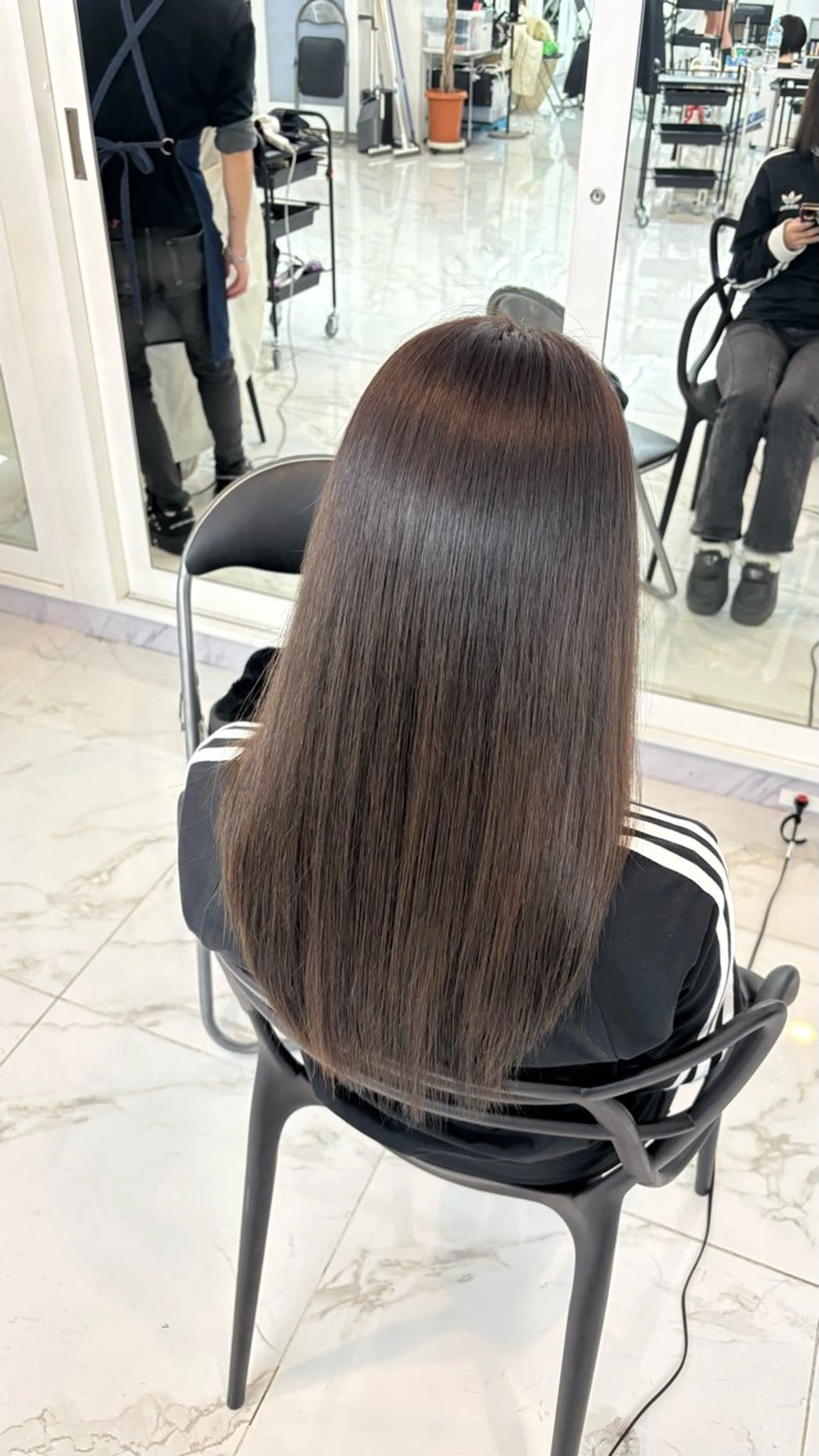 ロング カラー Ayumu🦊 /京都/西院のマツエク・マツパデザイン