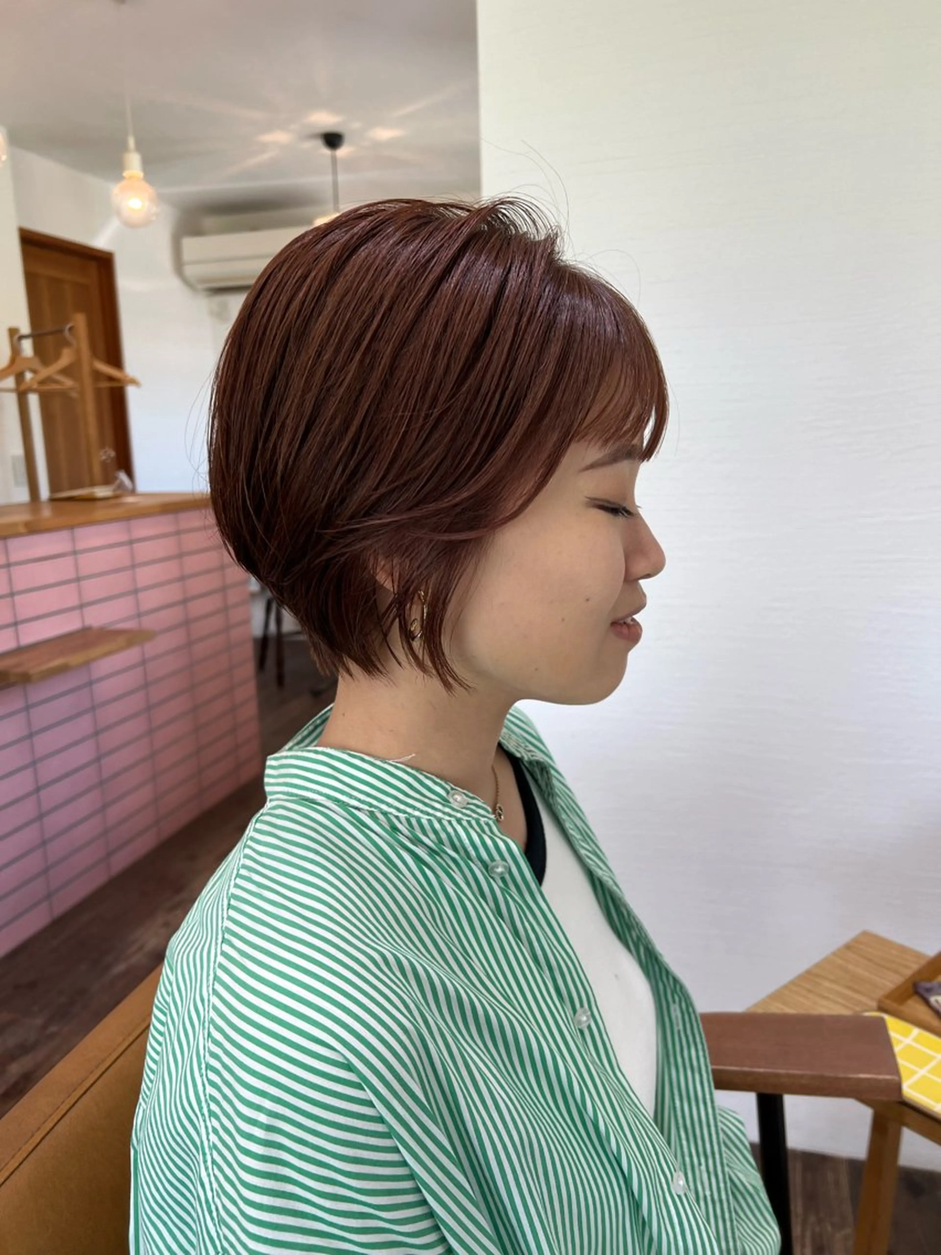 ショート Strawberry所属・原田 志保のヘアスタイル