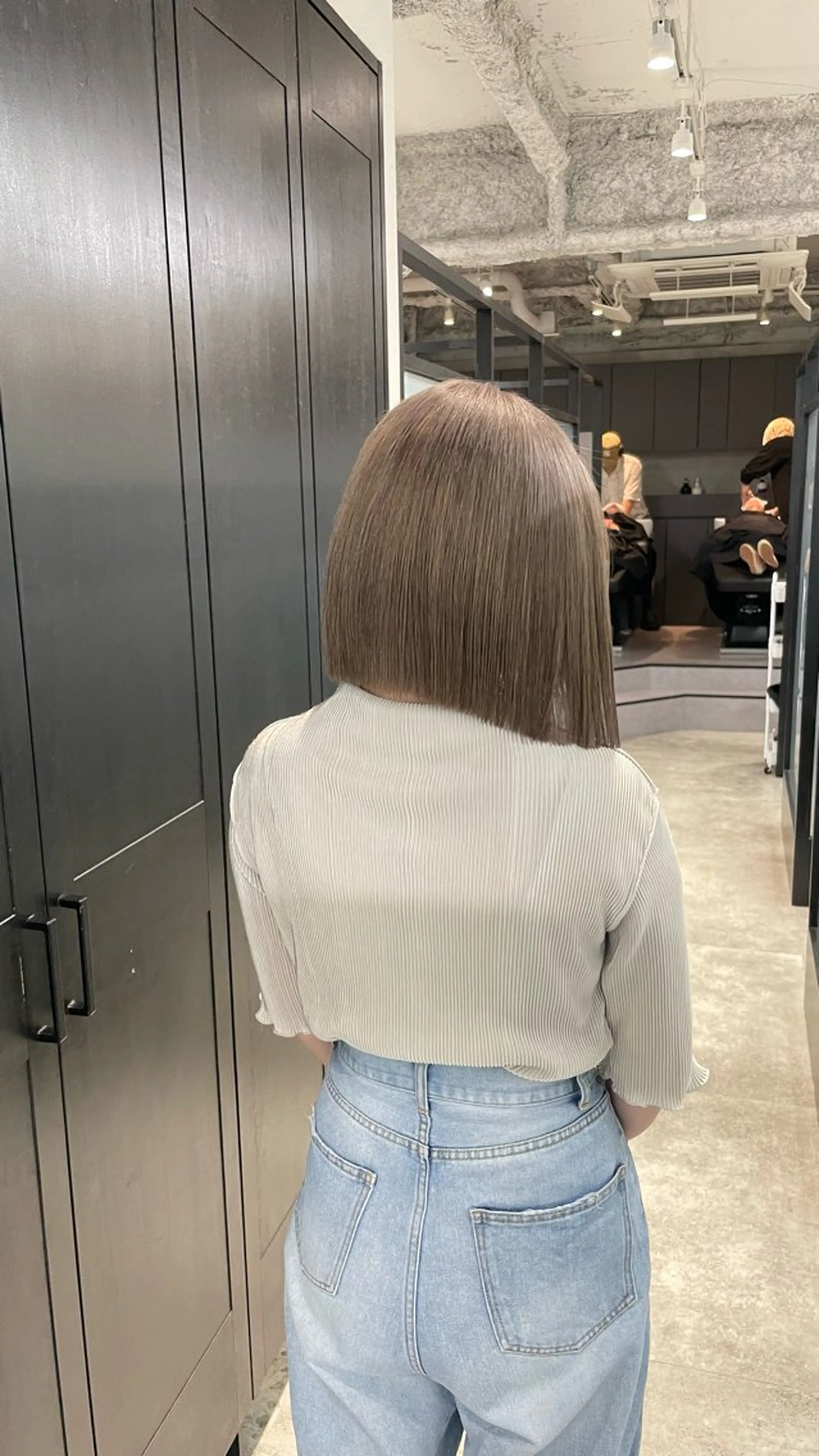 ショート ヘアカラー トリートメント 山口滉斗/美髪 縮毛矯正/髪質改善のヘアスタイル