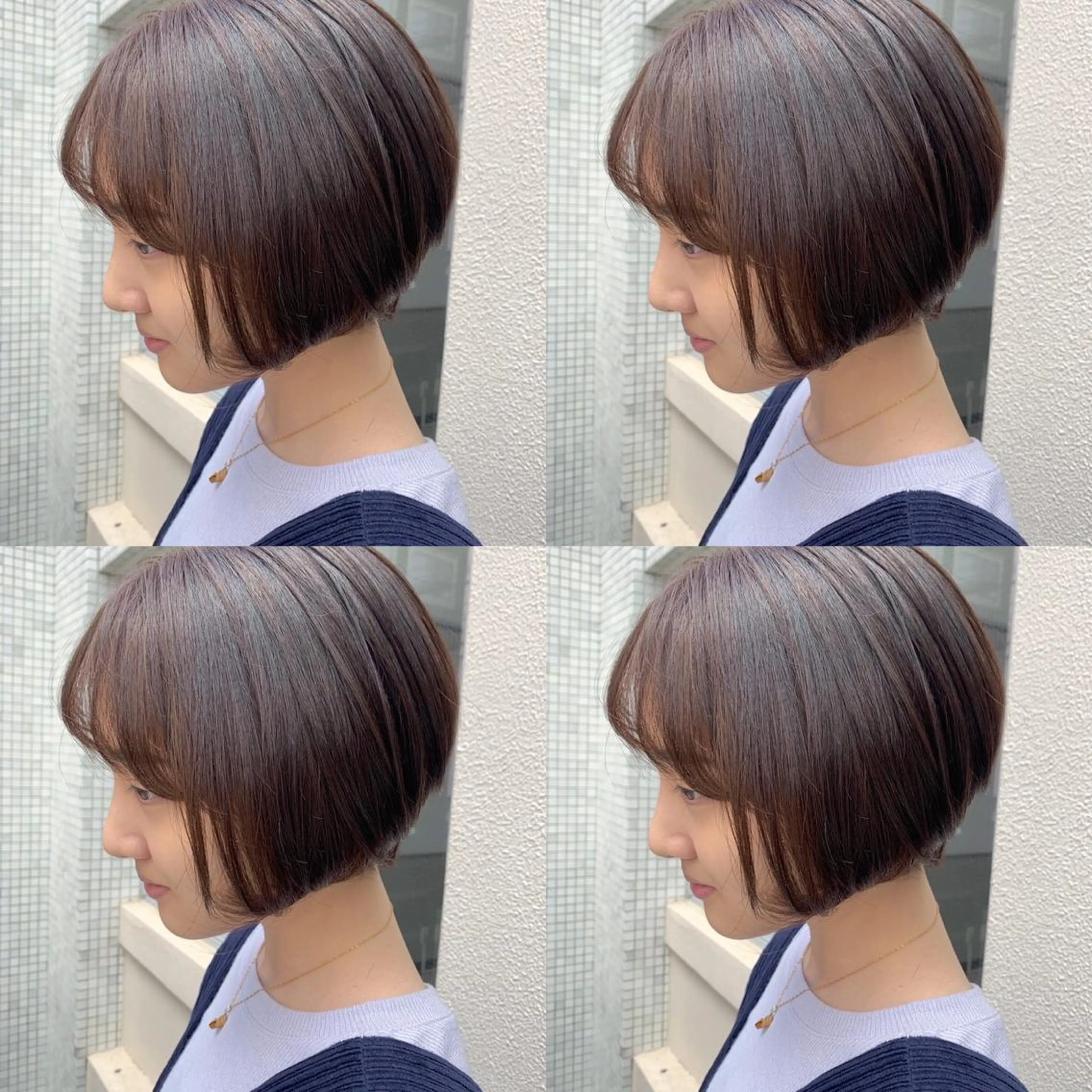 ショート カラー アブアイ所属・艶髪・酸性ストレート フリツのヘアスタイル