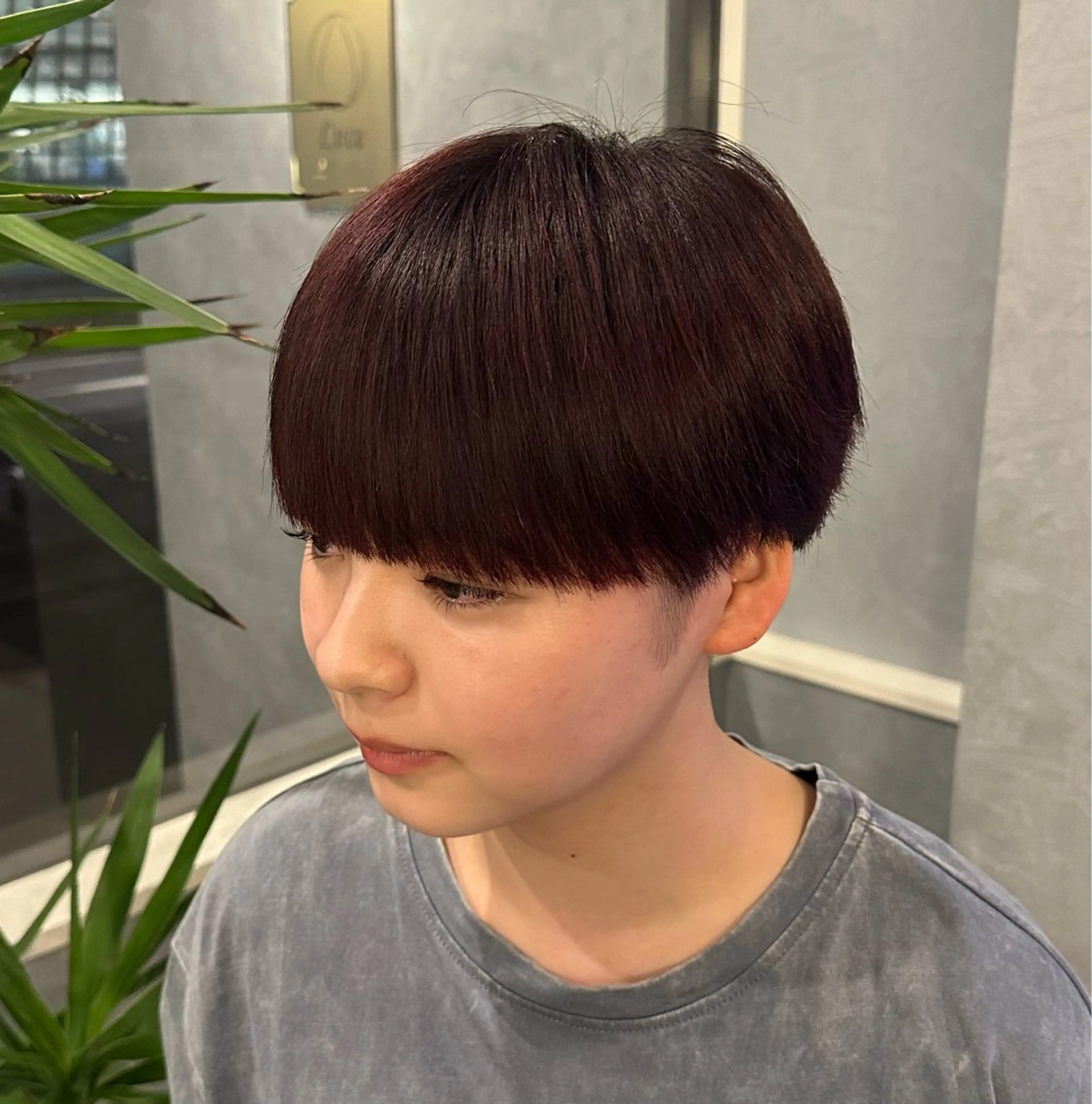 ショート カラー ヘアカラー 遠藤 日和のヘアスタイル