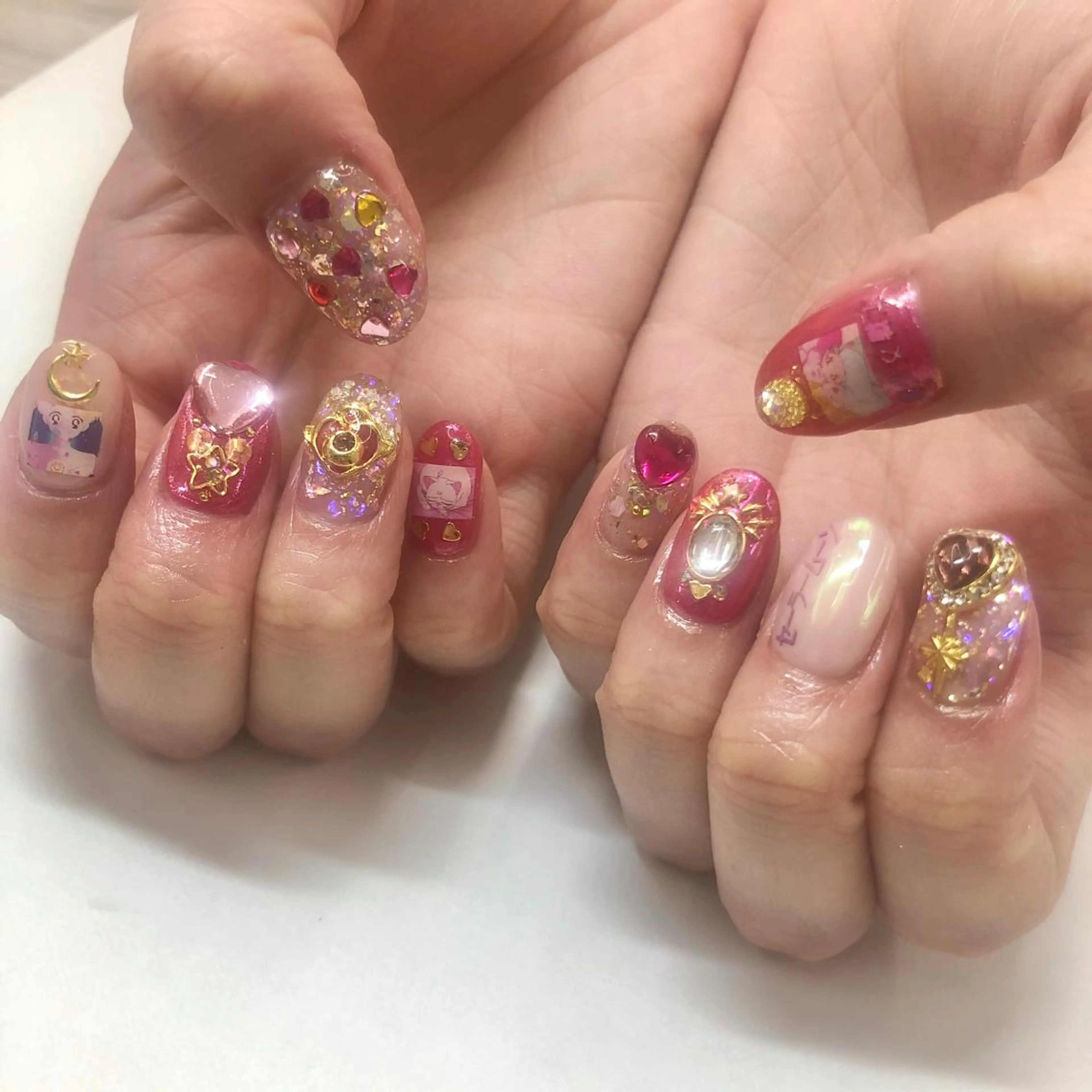 ネイル 持ち込み 🎀AYAKO 🎀中韓ネイルのネイルデザイン