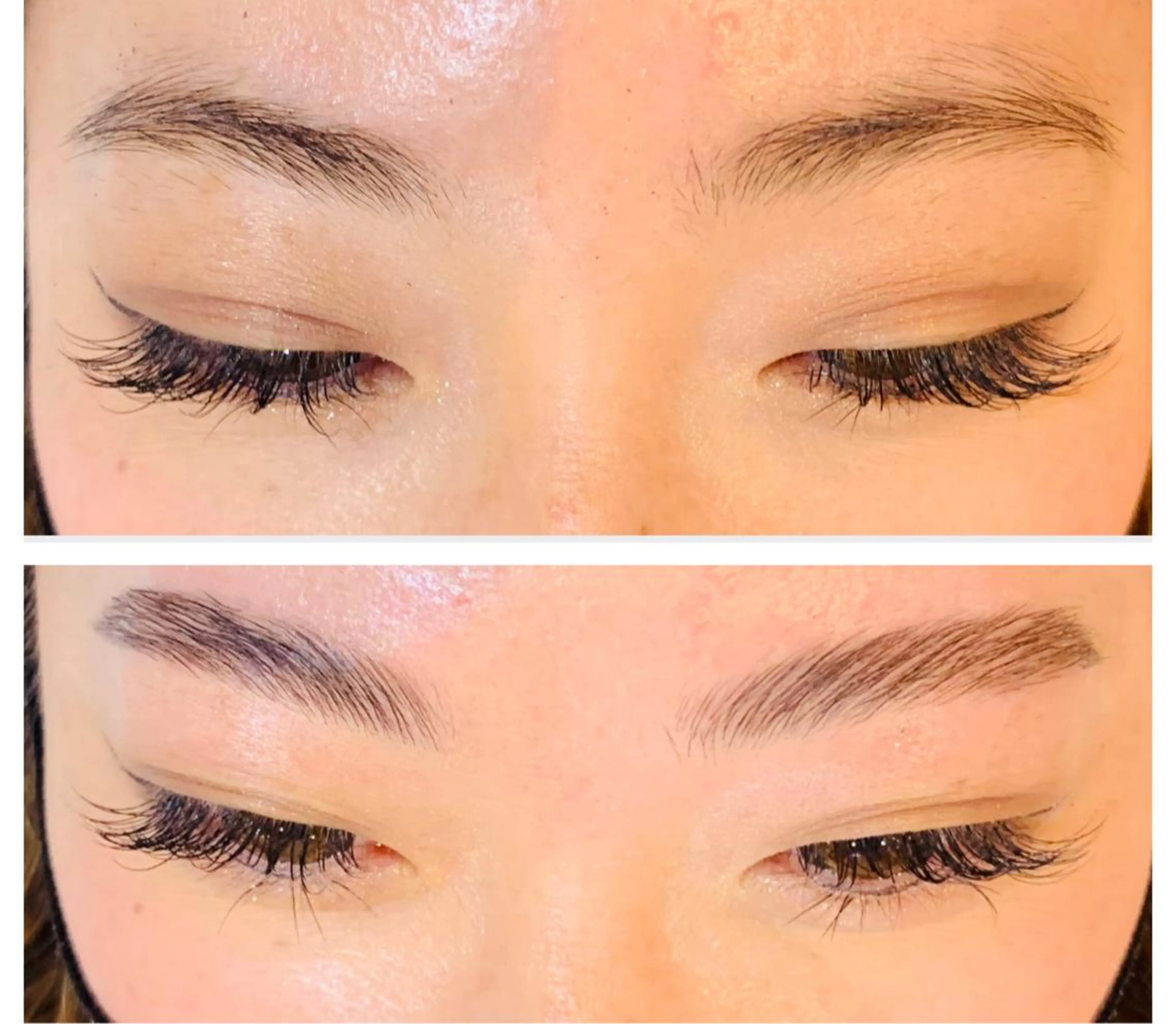 【6月限定メニュー🌈】話題のハリウッドブロウリフトですっぴん力up🌷垢抜け顔に✨(眉毛のカラーも同時施術可能)の写真