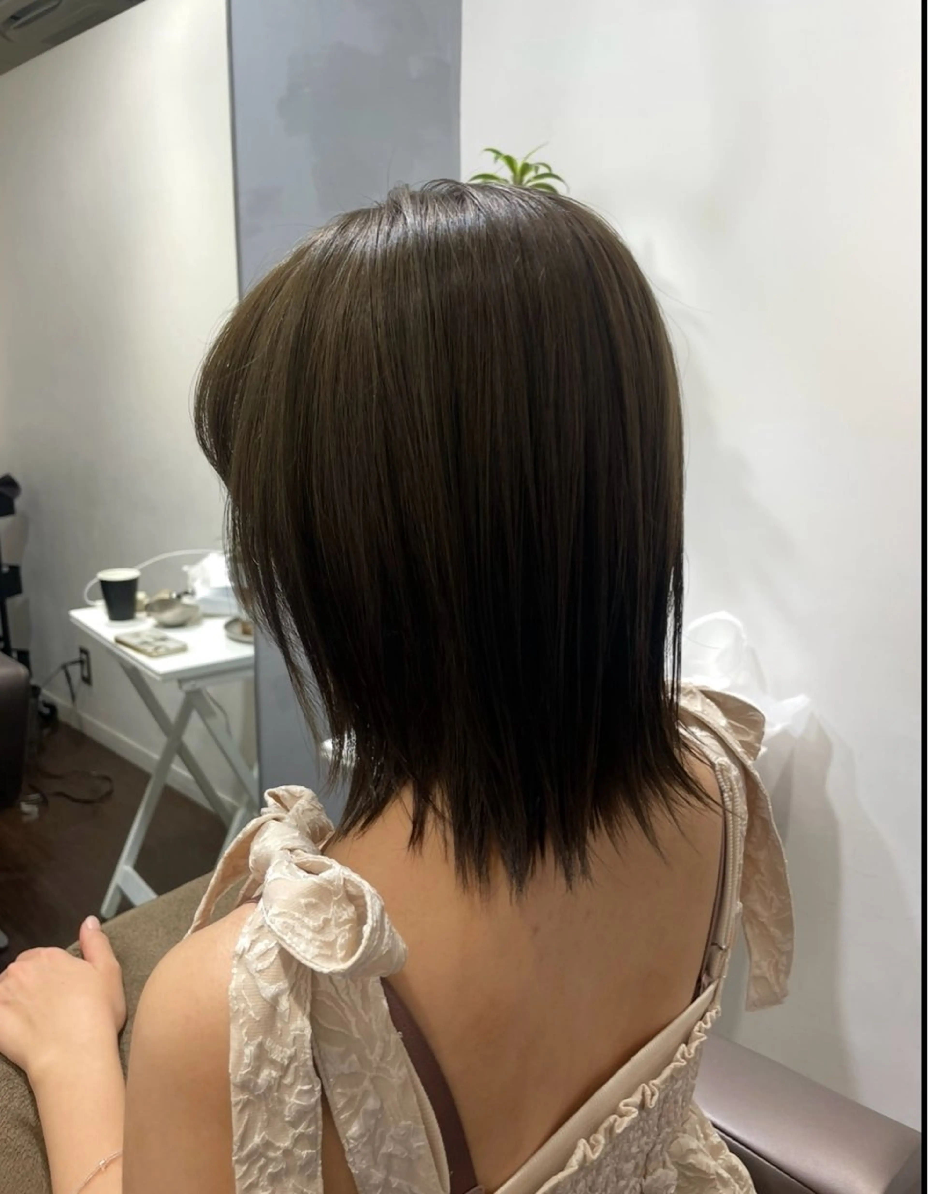 ミディアム カラー 🌻Reina 艶カラー/髪質改善のヘアスタイル