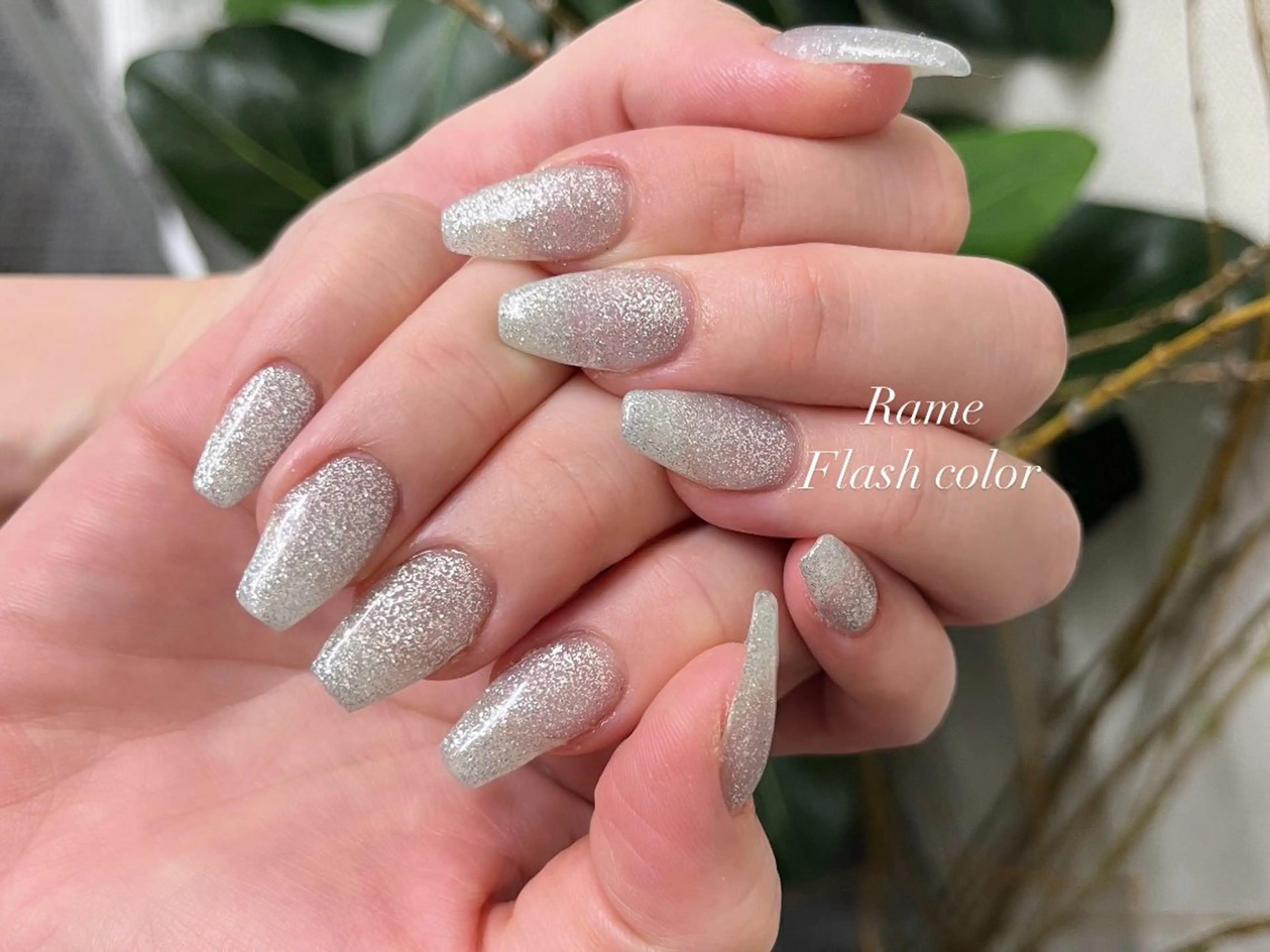 ネイル ラメ(グリッター) Queen nail所属・QUEENＮA IＬ JR寺田町1分のネイルデザイン