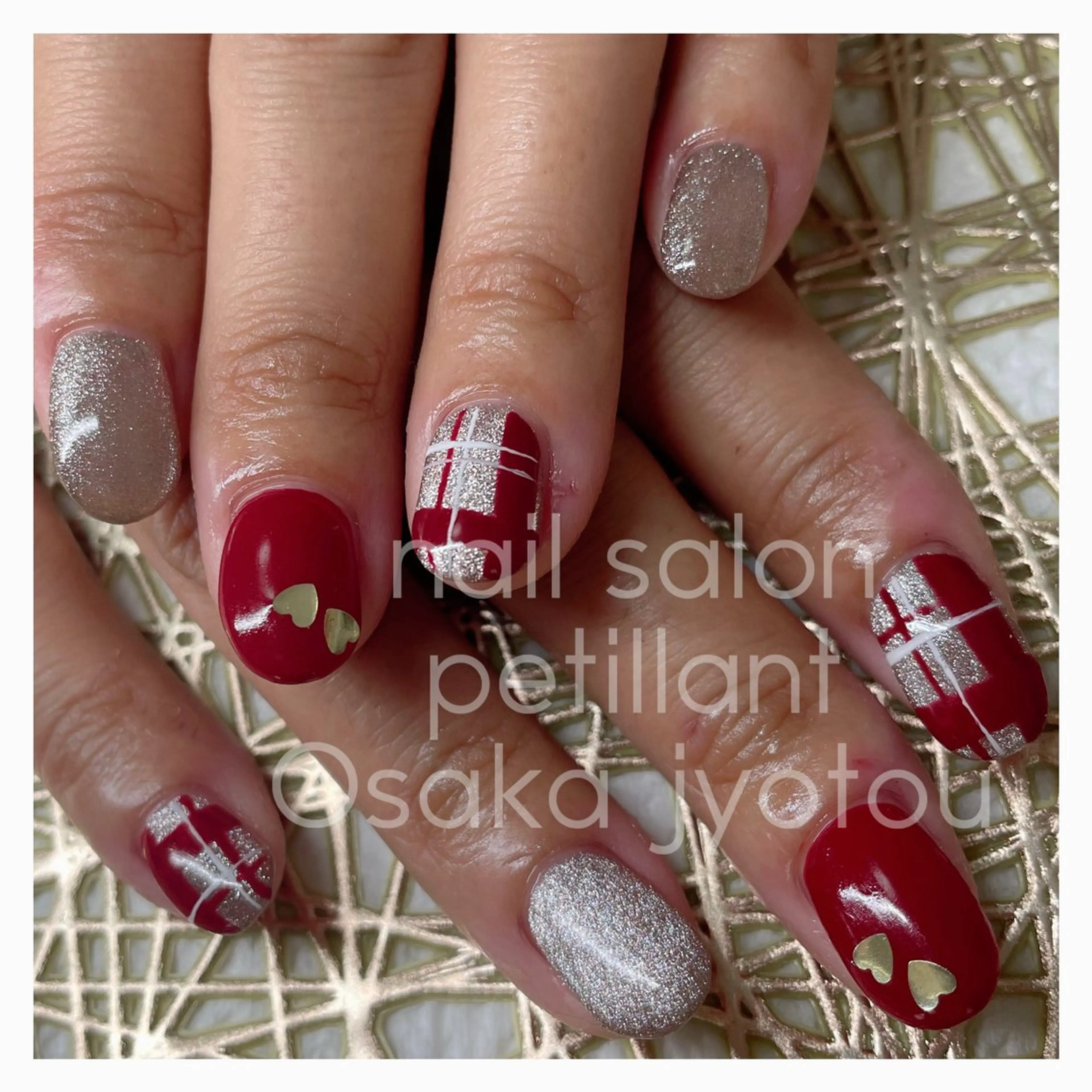 ネイル アートネイル おそろいネイル petillant所属・nail salon petillantのネイルデザイン